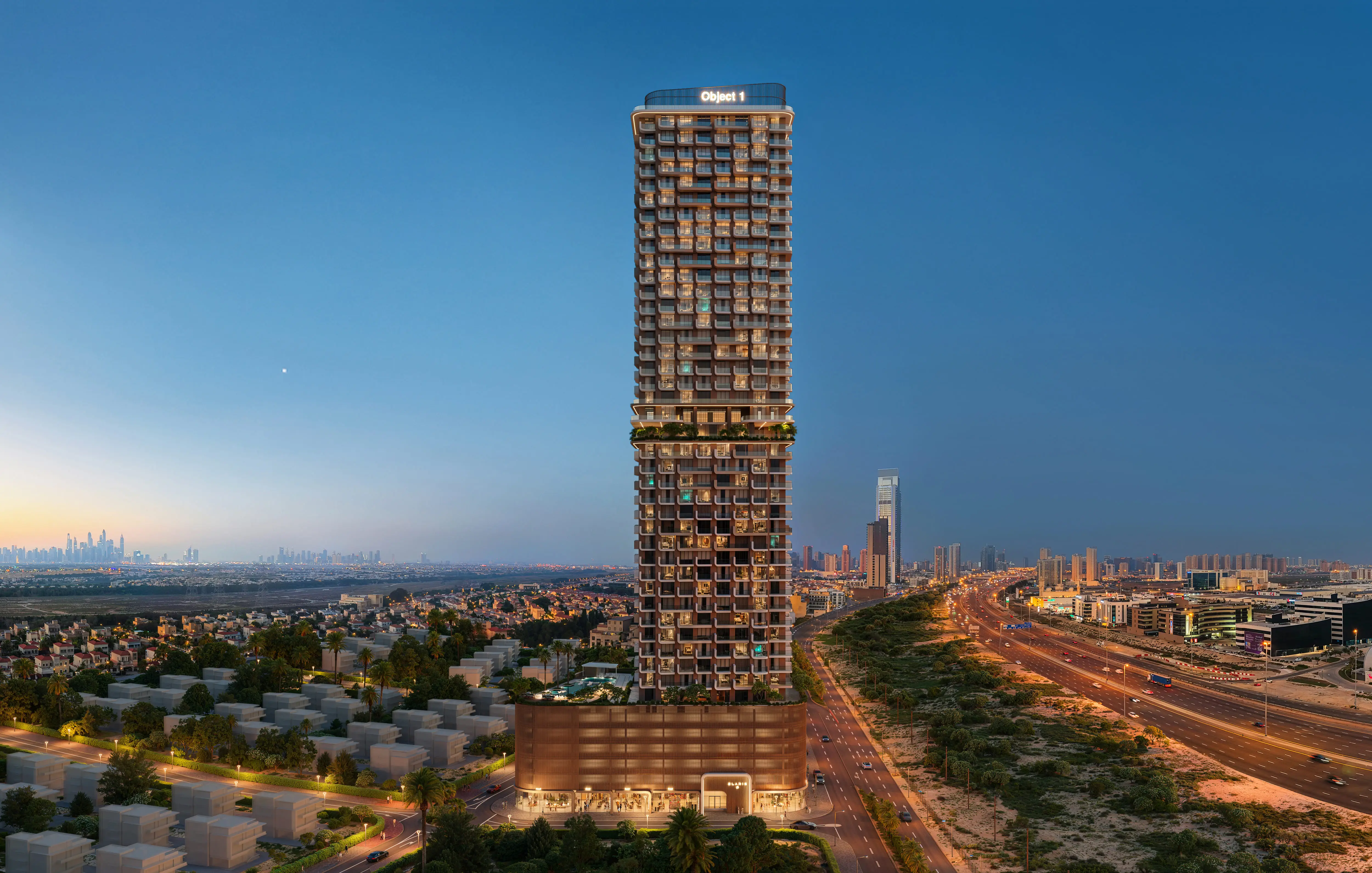 OBJECT 1 "ELAR1S Sky"; Object One Real Estate Development; JVT (Jumeirah Village Triangle);