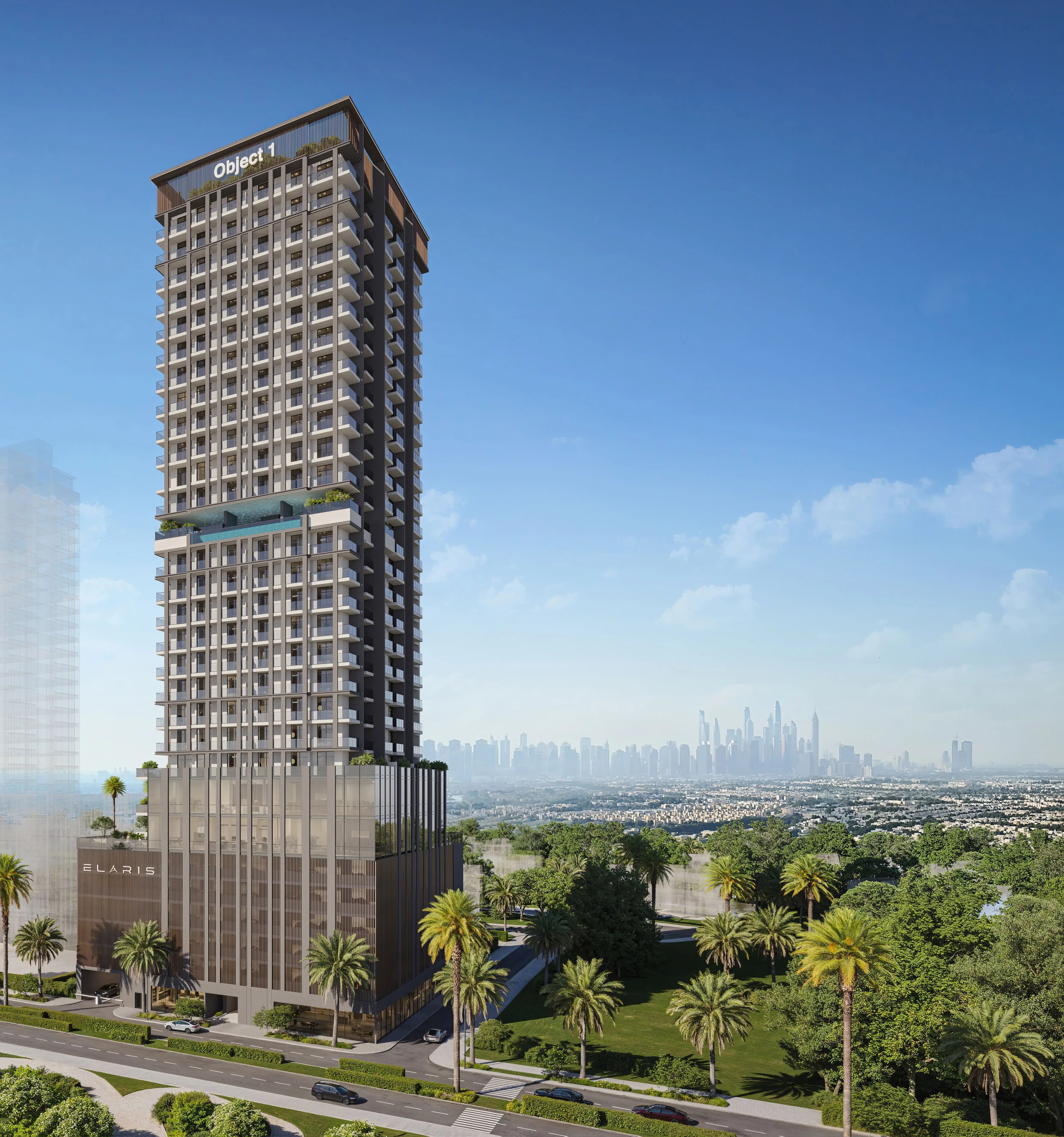 OBJECT 1 "ELAR1S Rise"; Object One Real Estate Development; JVT (Jumeirah Village Triangle);