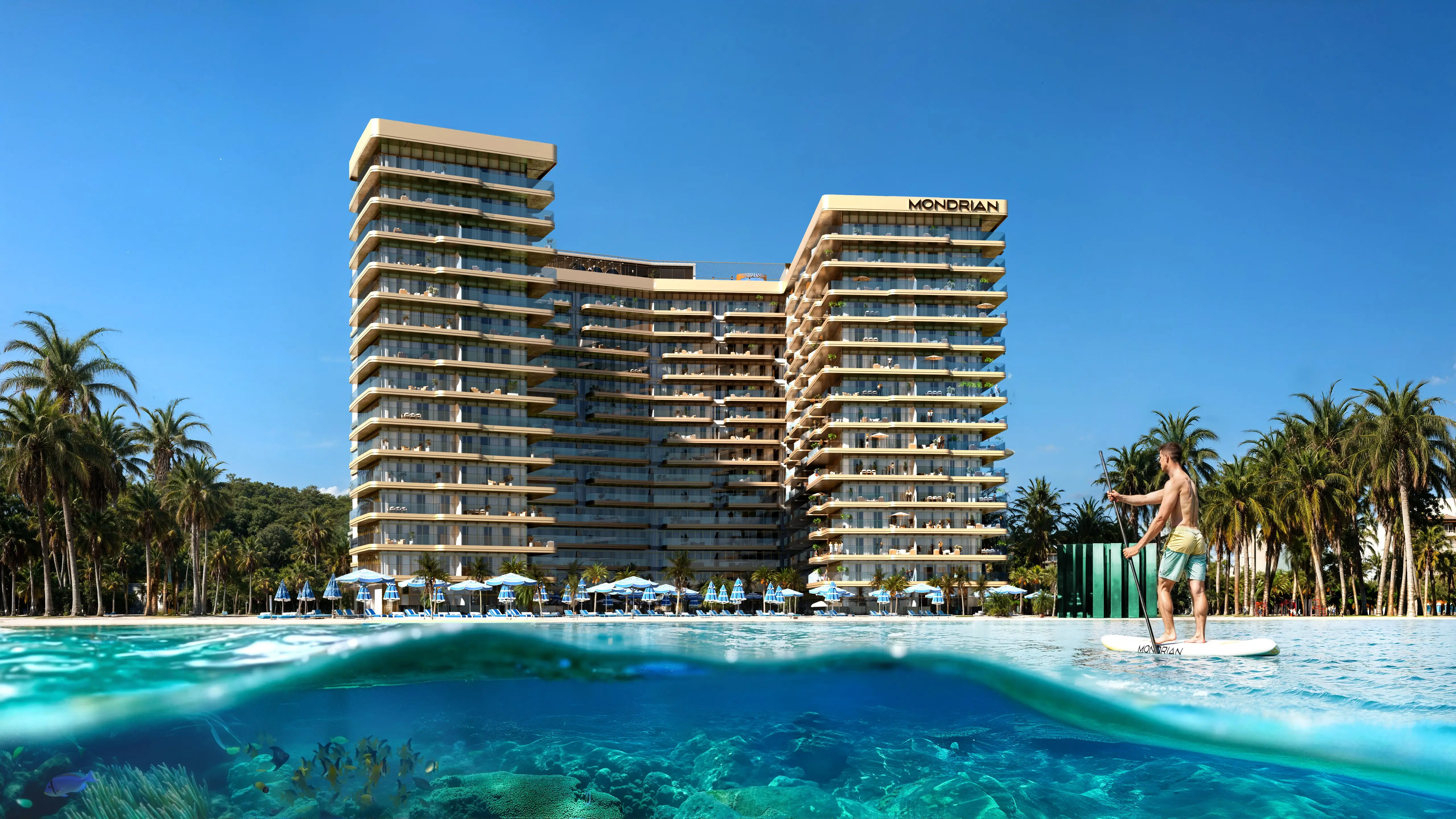 ELEVATE "Mondrian Al Marjan Island Beach Residences"; ELEVATE; Al Marjan Island;