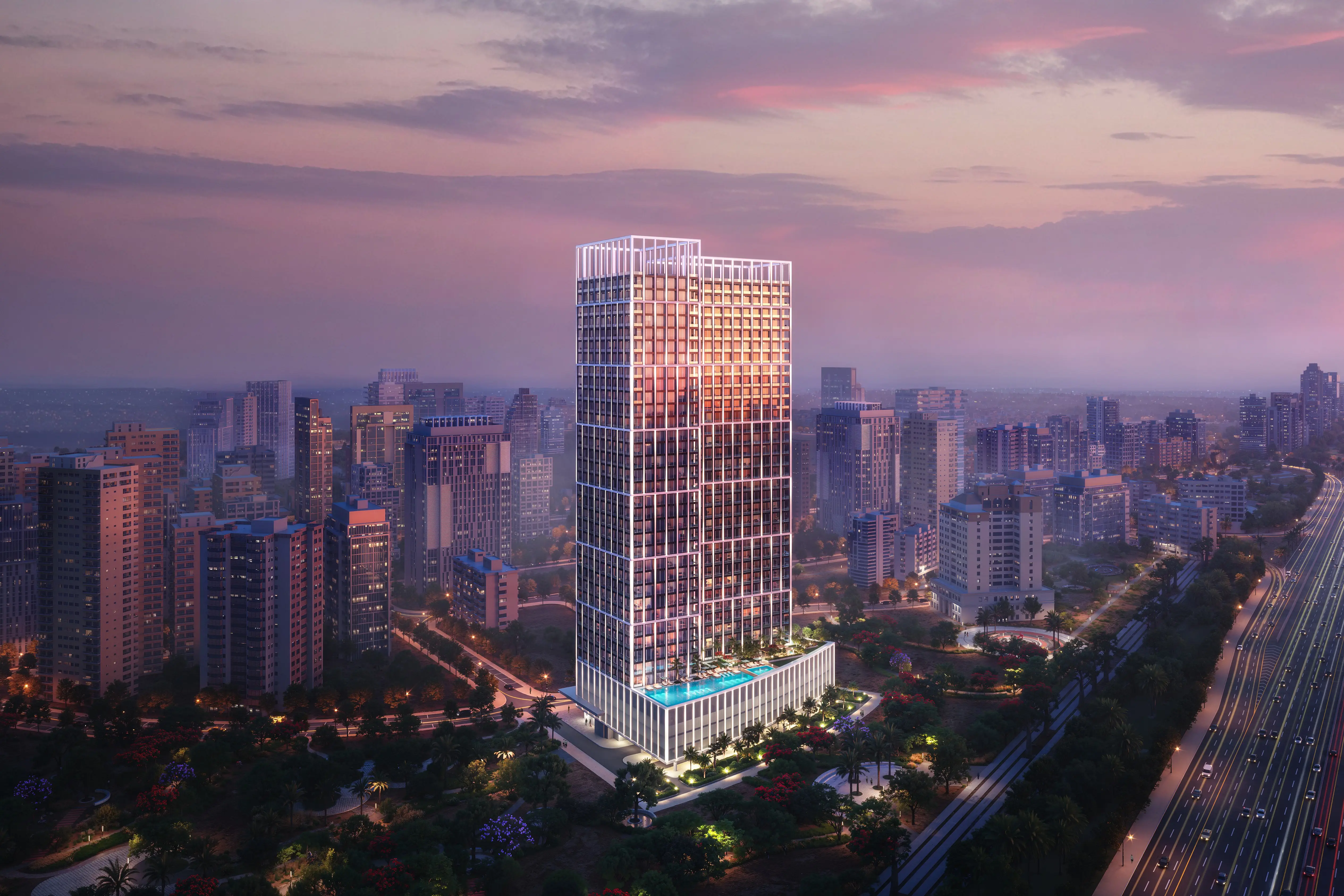 BINGHATTI "Binghatti Titania"; Binghatti Developers; Majan;