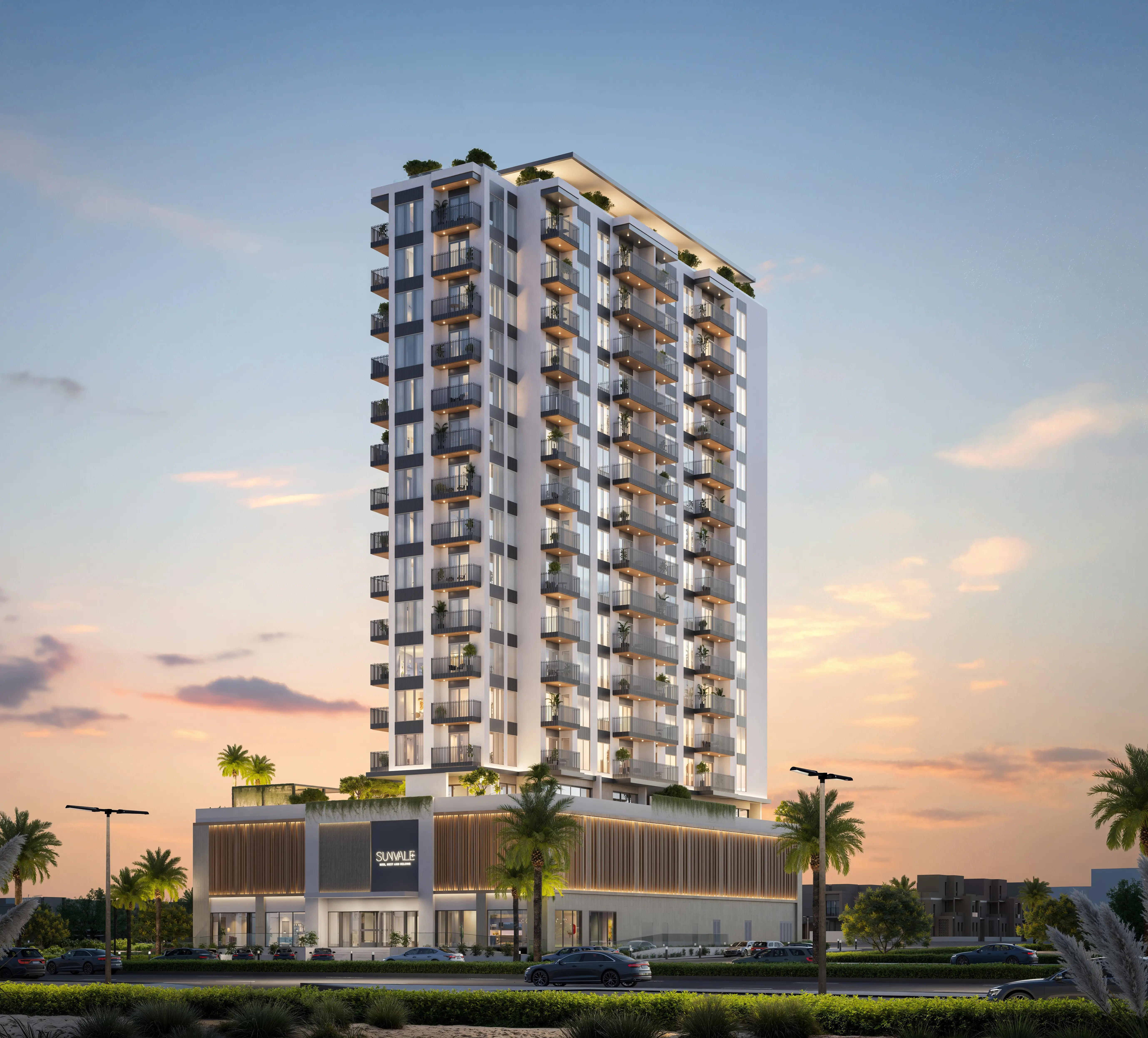 GRID "Sunvale"; PRYSM Real Estate Development; Jebel Ali Village;