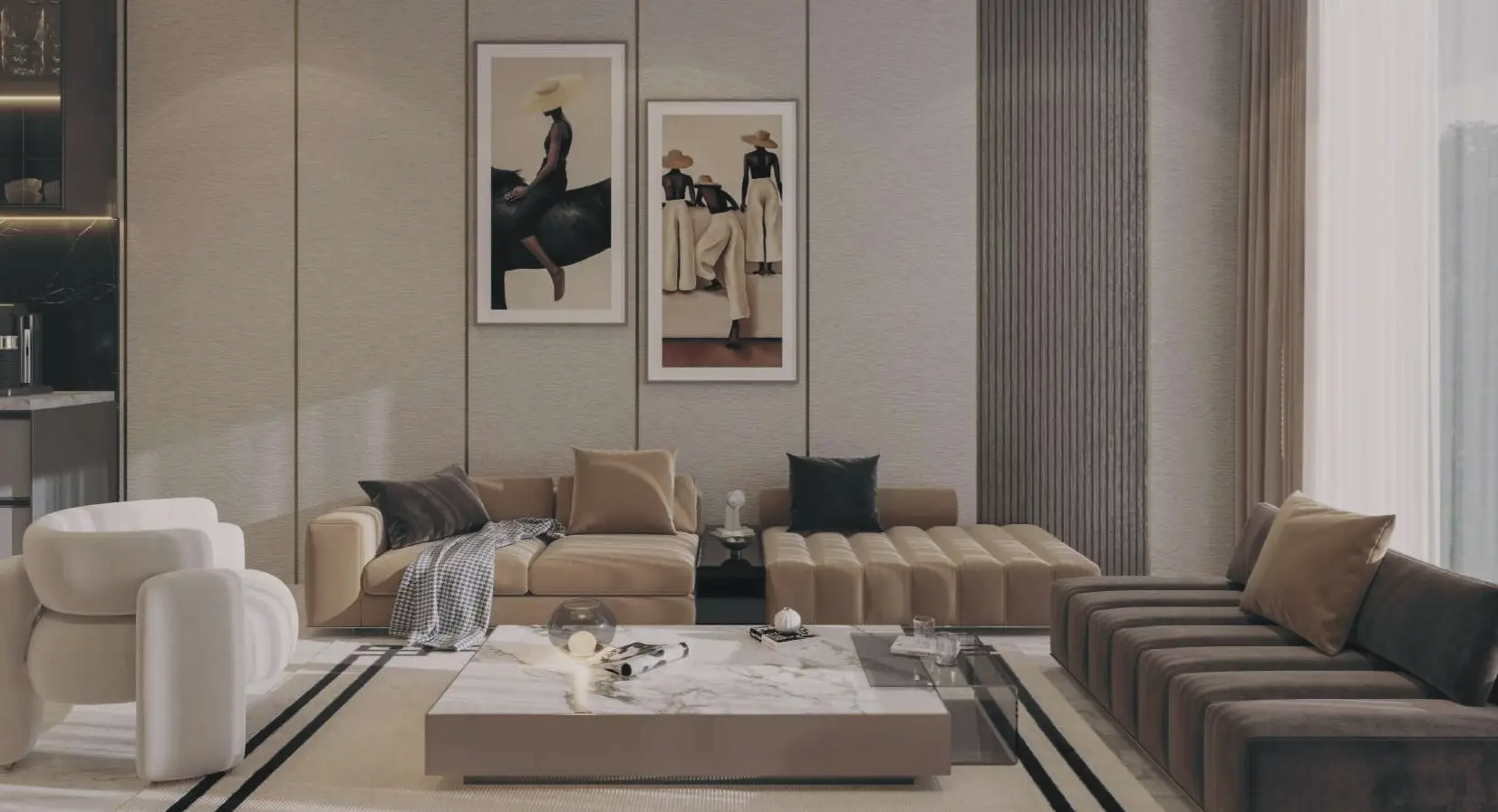 EMPIRE DEVELOPMENTS "Empire Gardens"; Empire Developments; Dubailand Residence Complex;