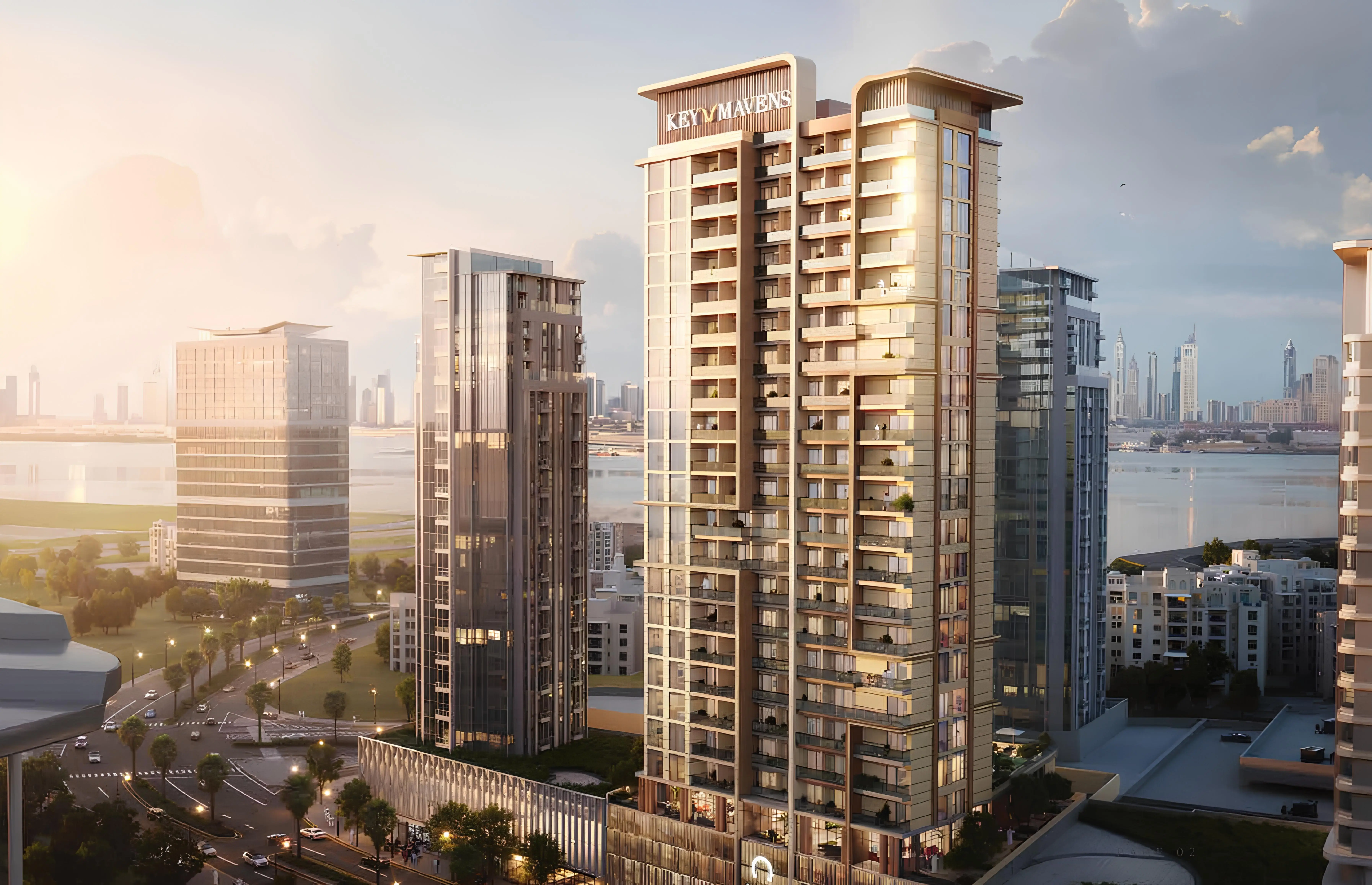 ENGEL & VÖLKERS "Montage"; KeyMavens; Al Jaddaf Waterfront;