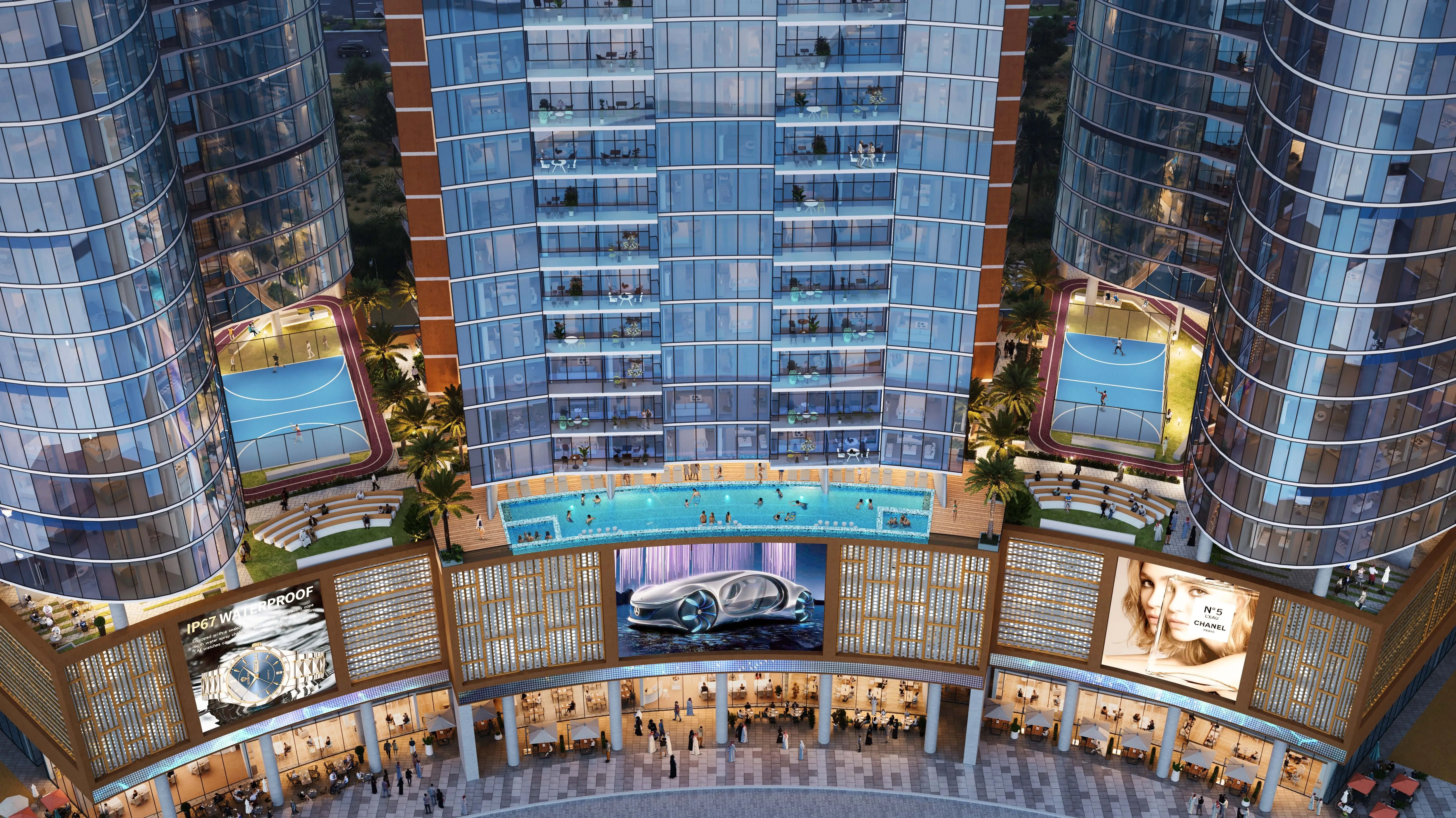 TIGER "Orchid Towers"; Tiger Group; Al Homah;