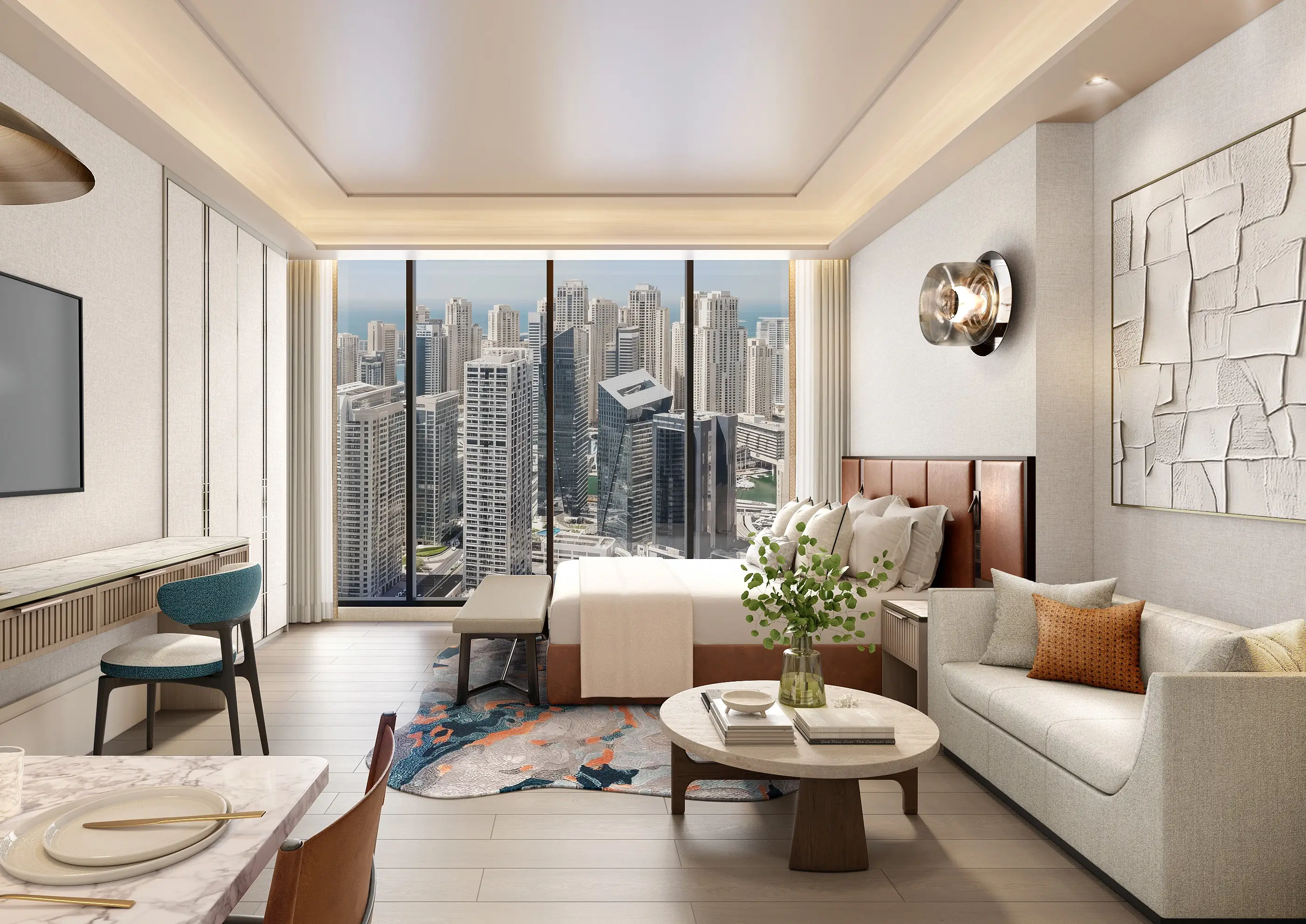 EMIRATES DEVELOPMENTS "Hilton Residences Dubai JLT"; Emirates Developments; JLT (Jumeirah Lake Towers);