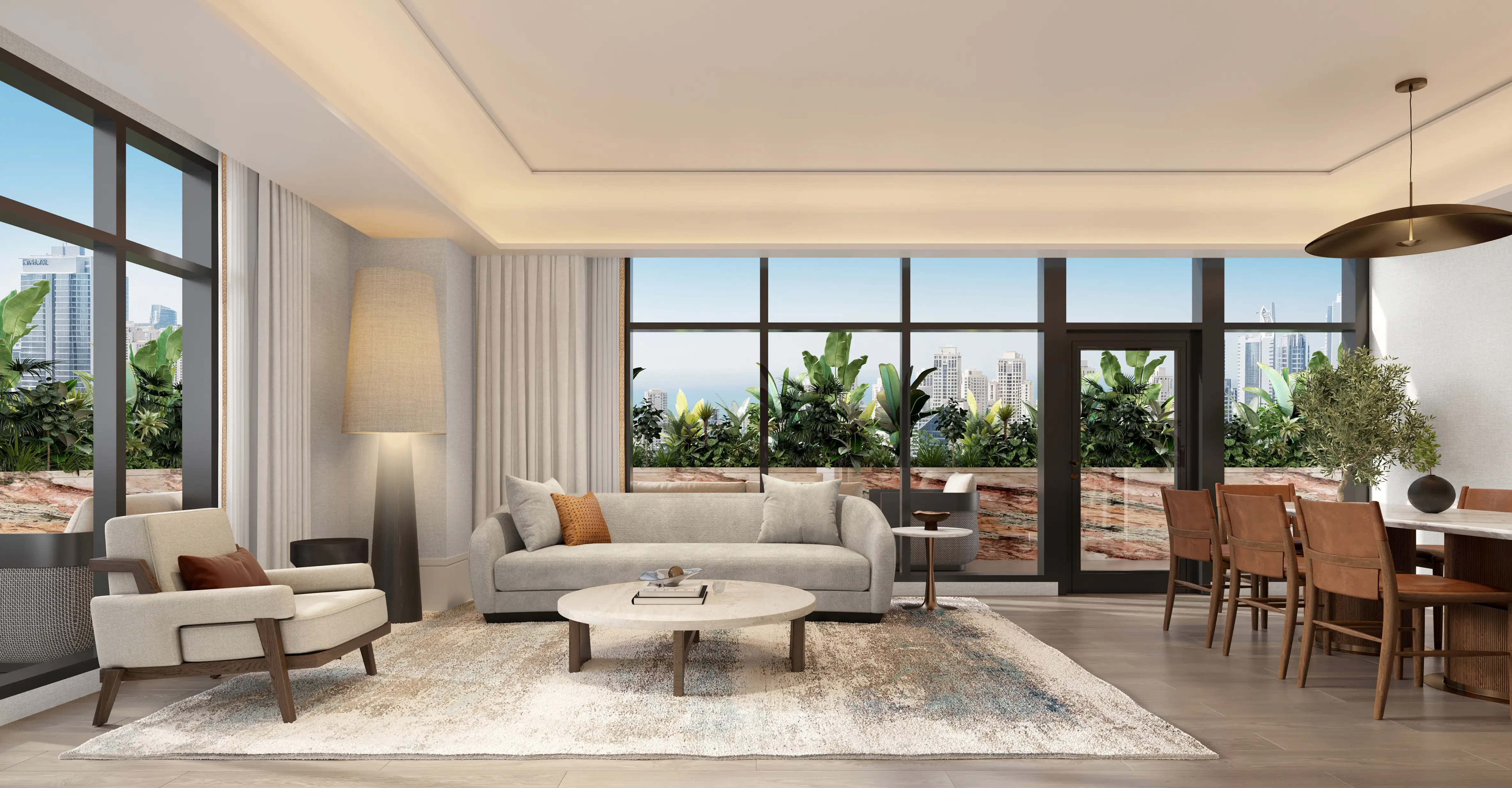 EMIRATES DEVELOPMENTS "Hilton Residences Dubai JLT"; Emirates Developments; JLT (Jumeirah Lake Towers);