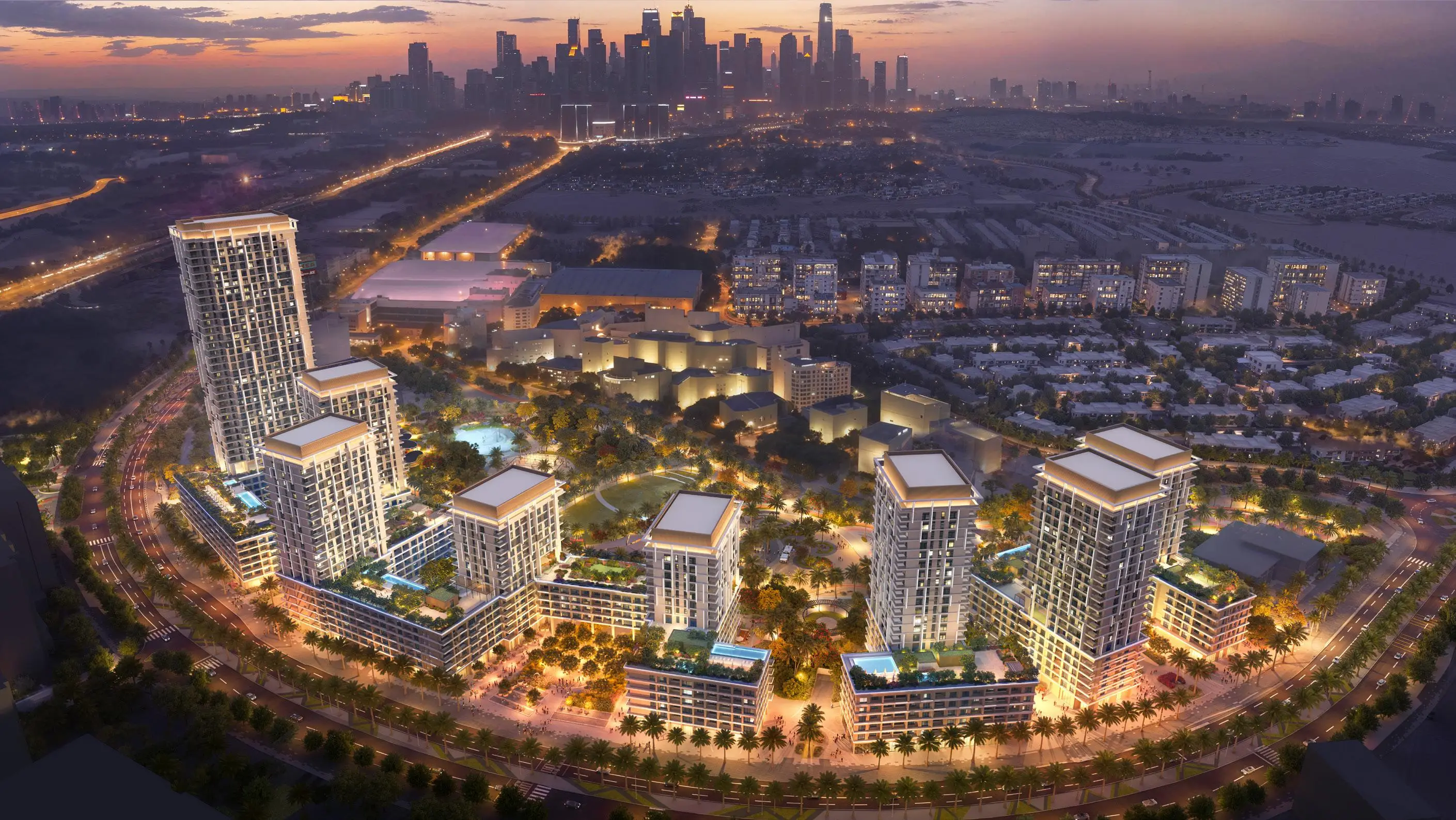 WASL "Boulevard Park"; Wasl; Jebel Ali Village;