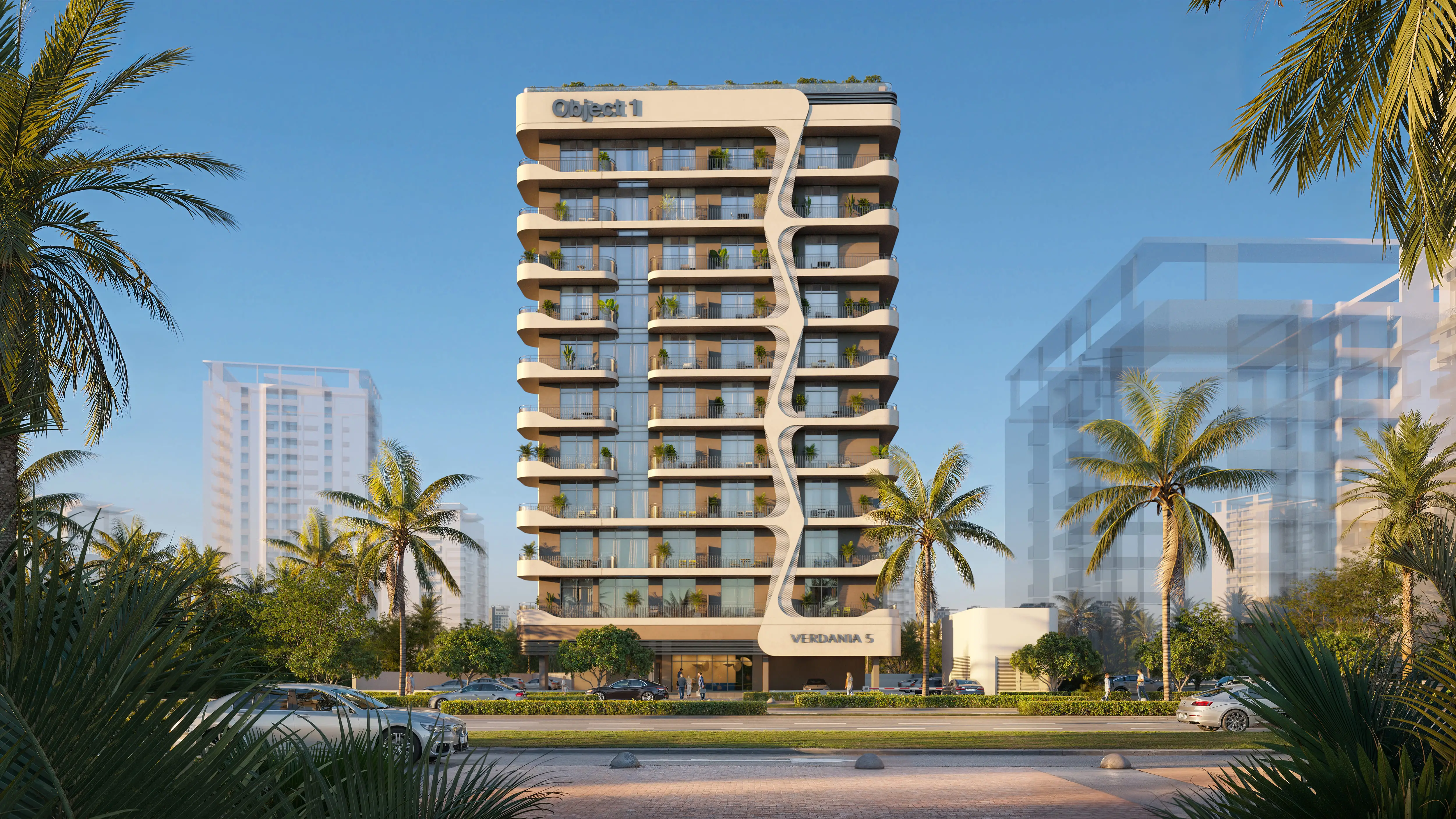 OBJECT 1 "VERDAN1A 5" NEW LAUNCH; Object One Real Estate Development; Dubailand Residence Complex;