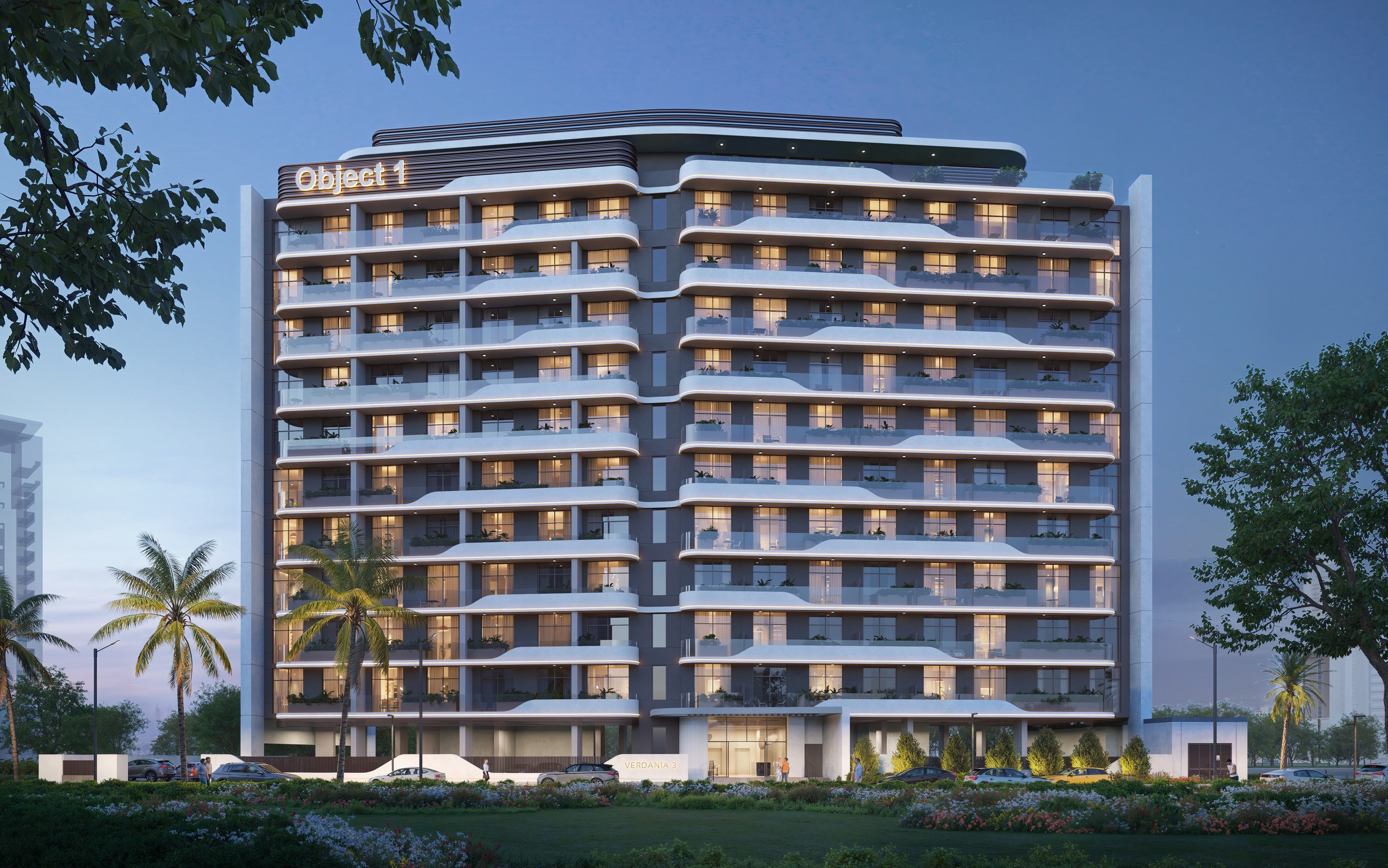 OBJECT 1 "VERDAN1A 3" NEW LAUNCH; Object One Real Estate Development; Dubailand Residence Complex;