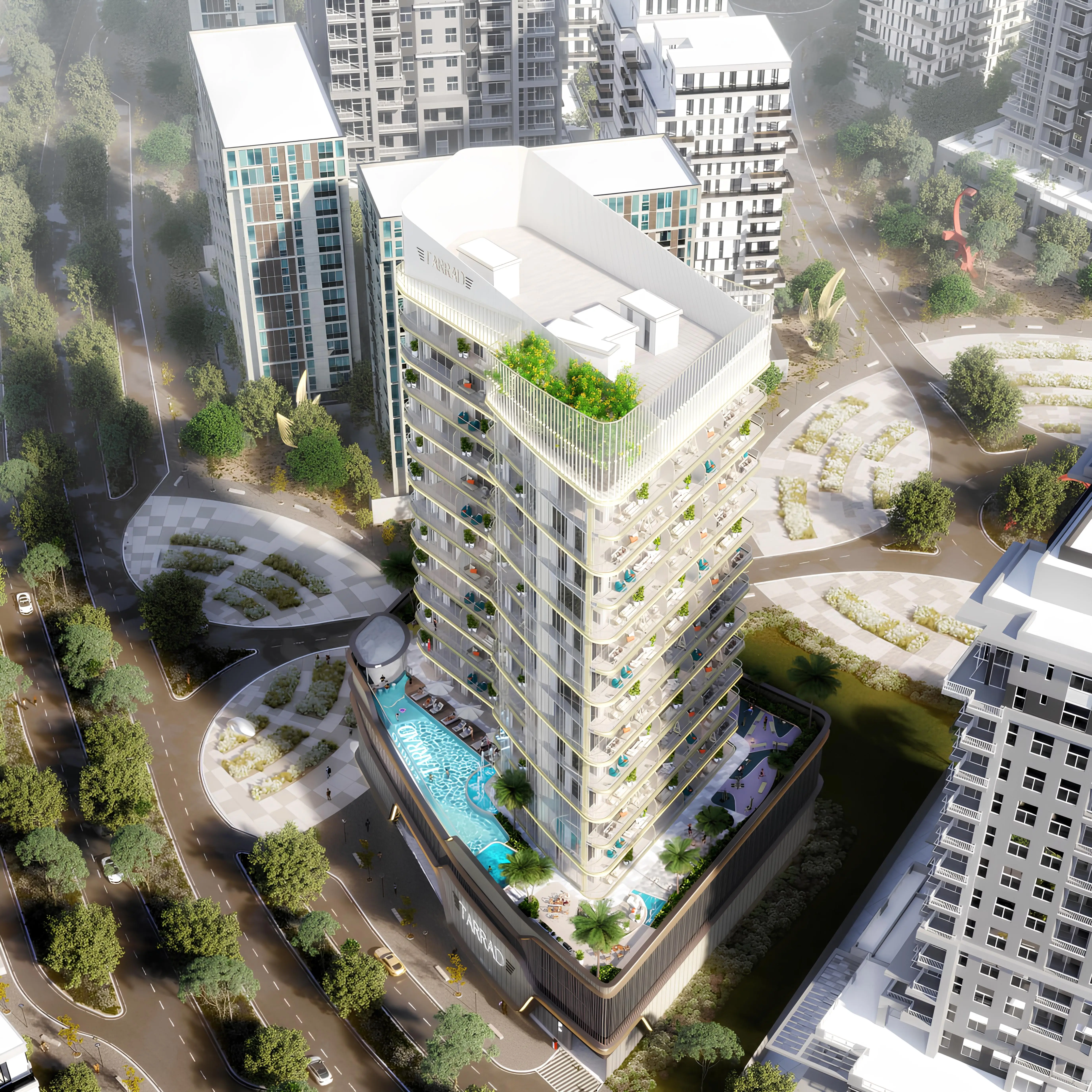 SAEED TARRAD "Celesto Tower 2" NEW LAUNCH; Saeed Tarrad Real Estate Development; Dubailand Residence Complex;