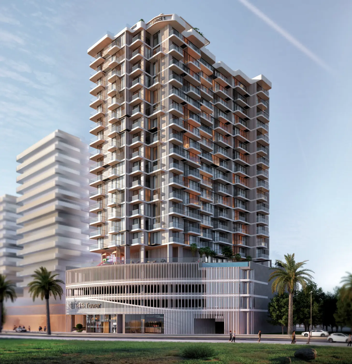 OBJECT 1 "TETR1S Tower" NEW LAUNCH; Object One Real Estate Development; JVC (Jumeirah Village Circle);