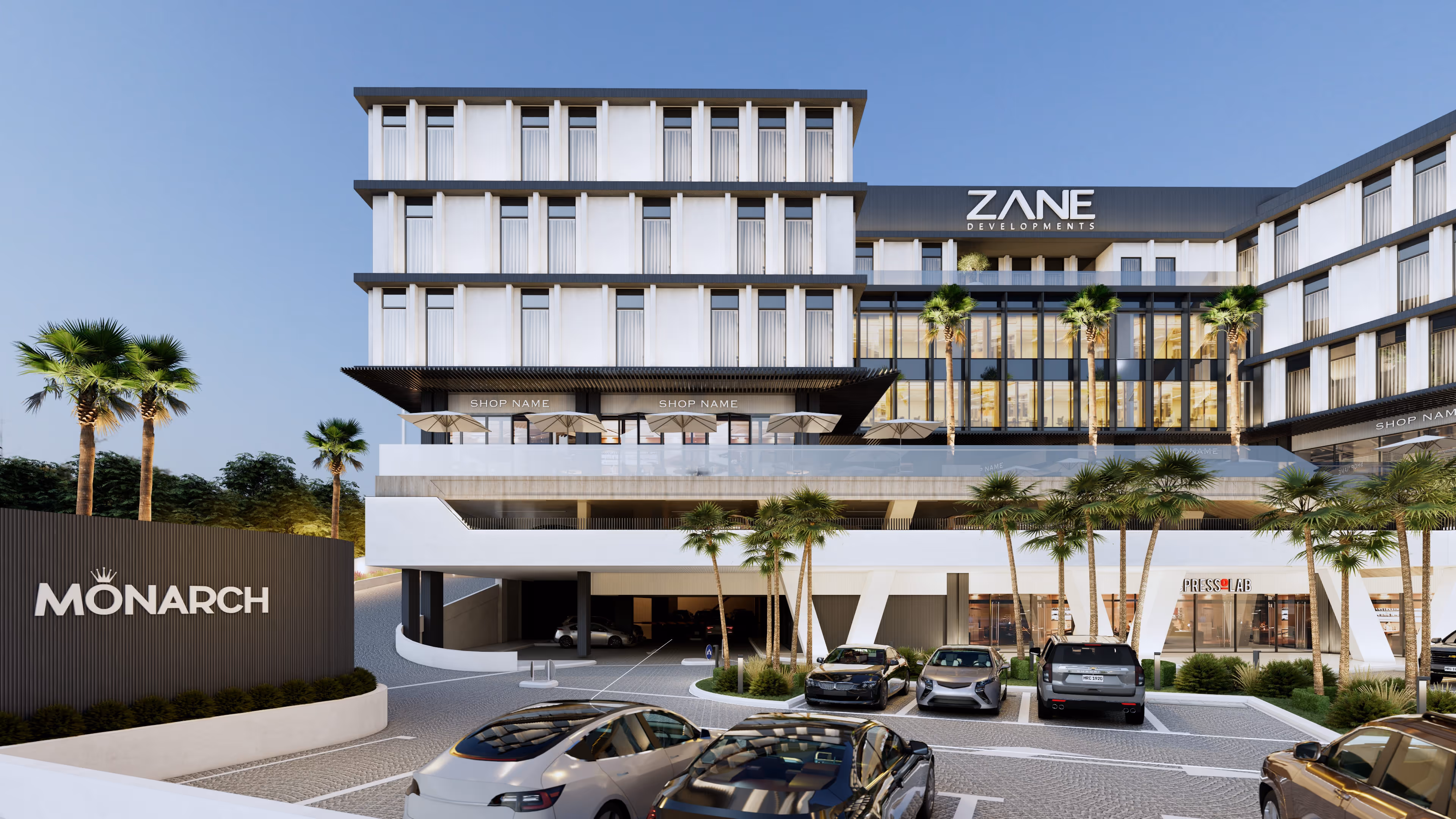 ZANE DEVELOPMENT "Monarch"