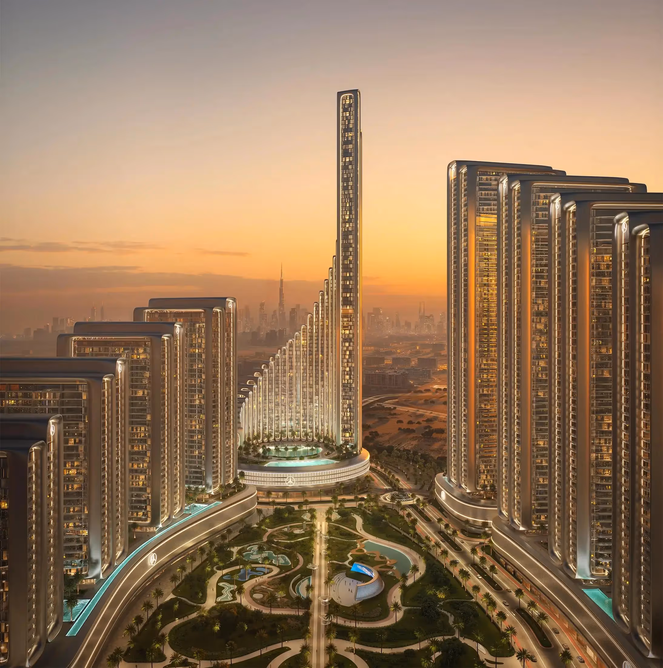 BINGHATTI "Mercedes-Benz Places – Binghatti City – Maybach 6"