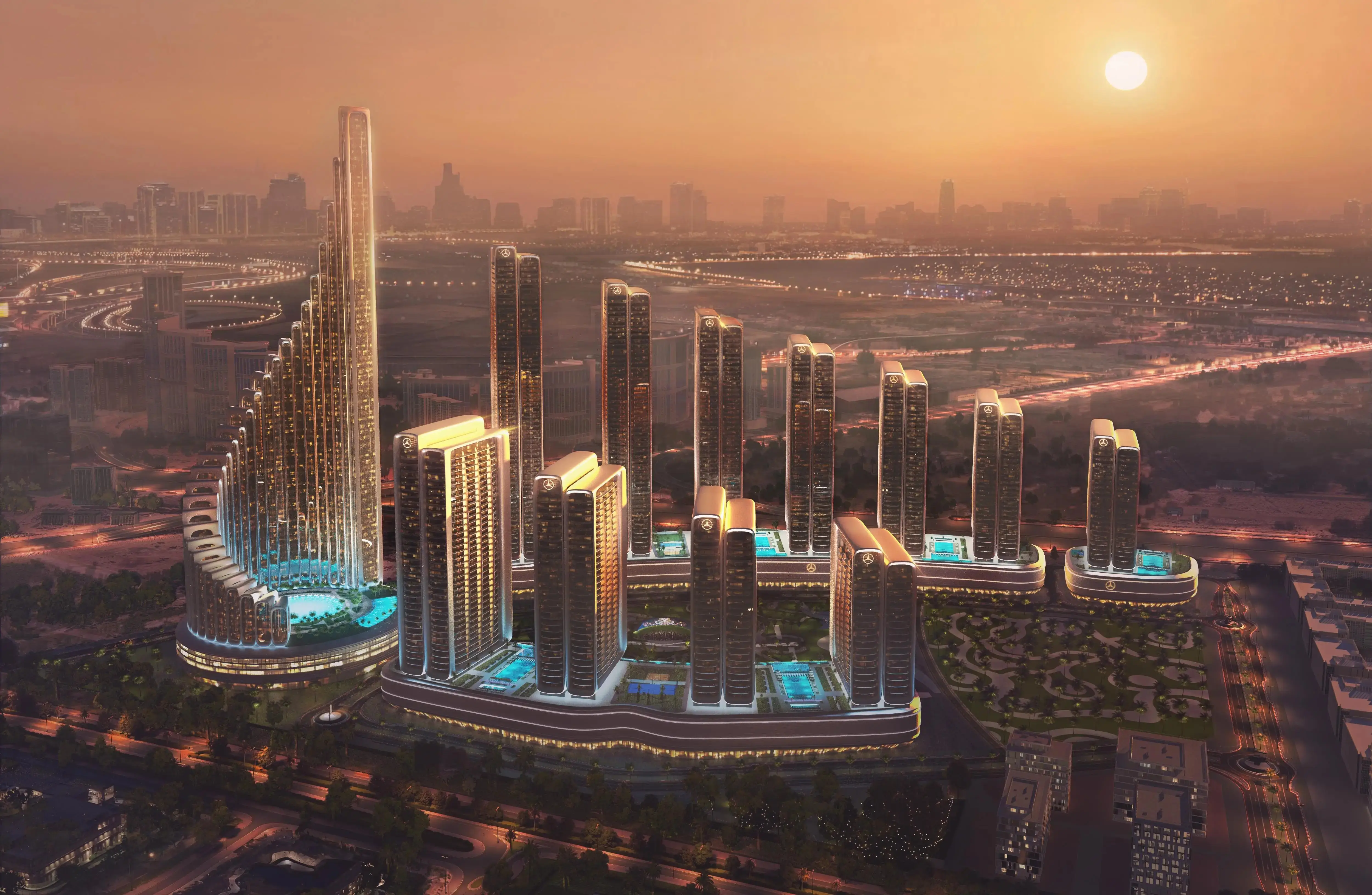 BINGHATTI "Mercedes-Benz Places – Binghatti City – Maybach Ultimate Luxury"