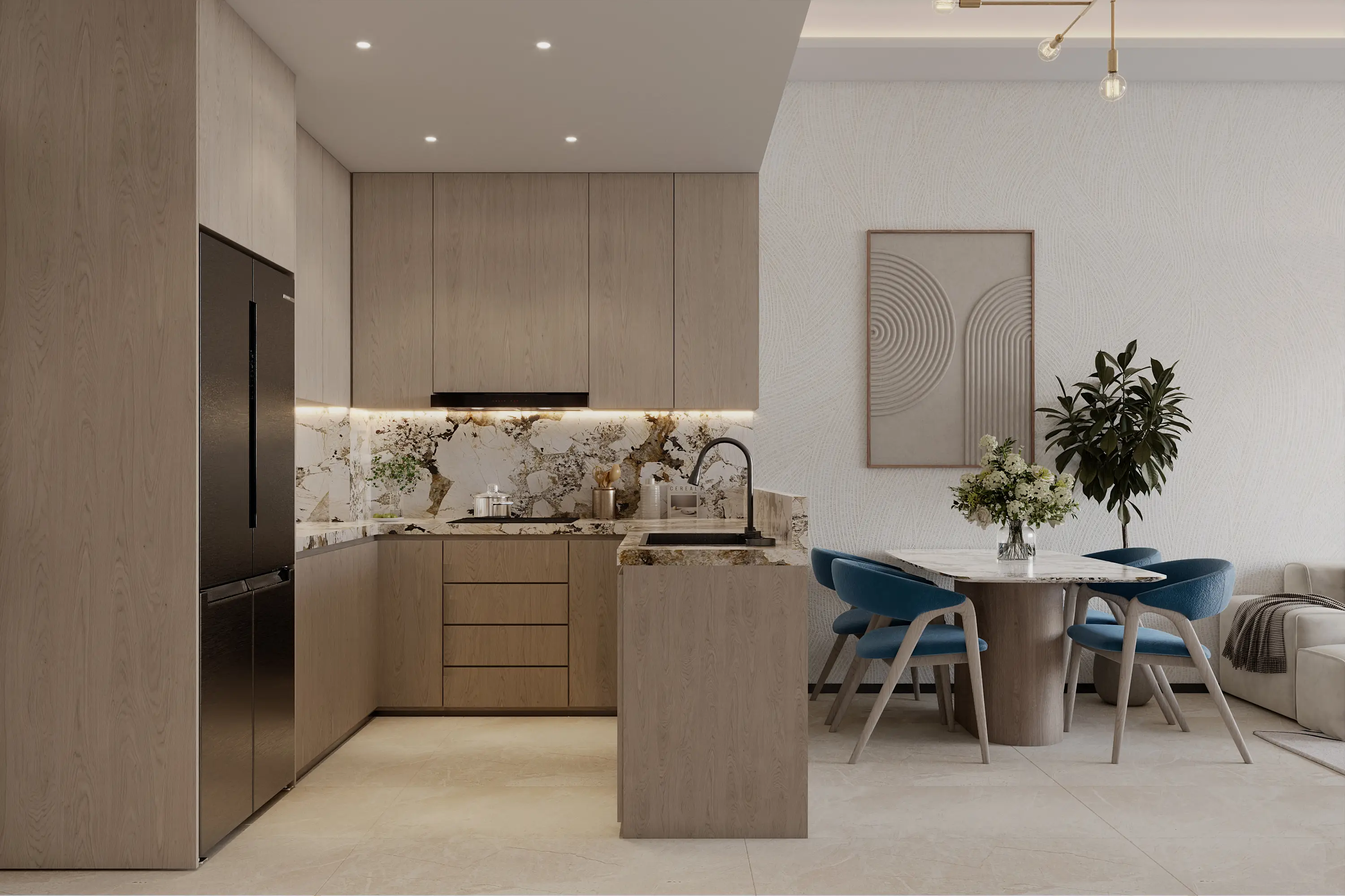 GOLDEN LIGHT "Courtyard One"