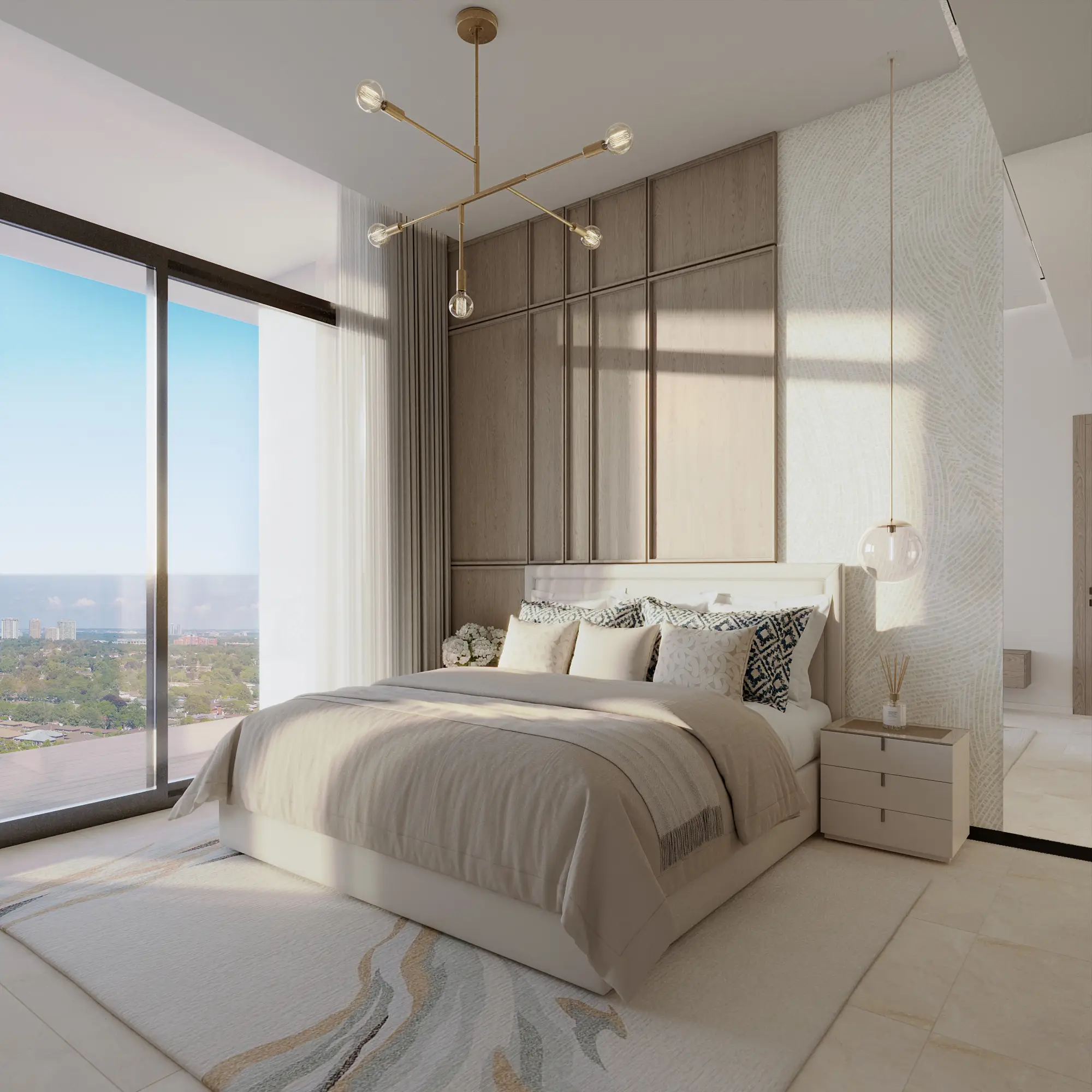 GOLDEN LIGHT "Courtyard One"