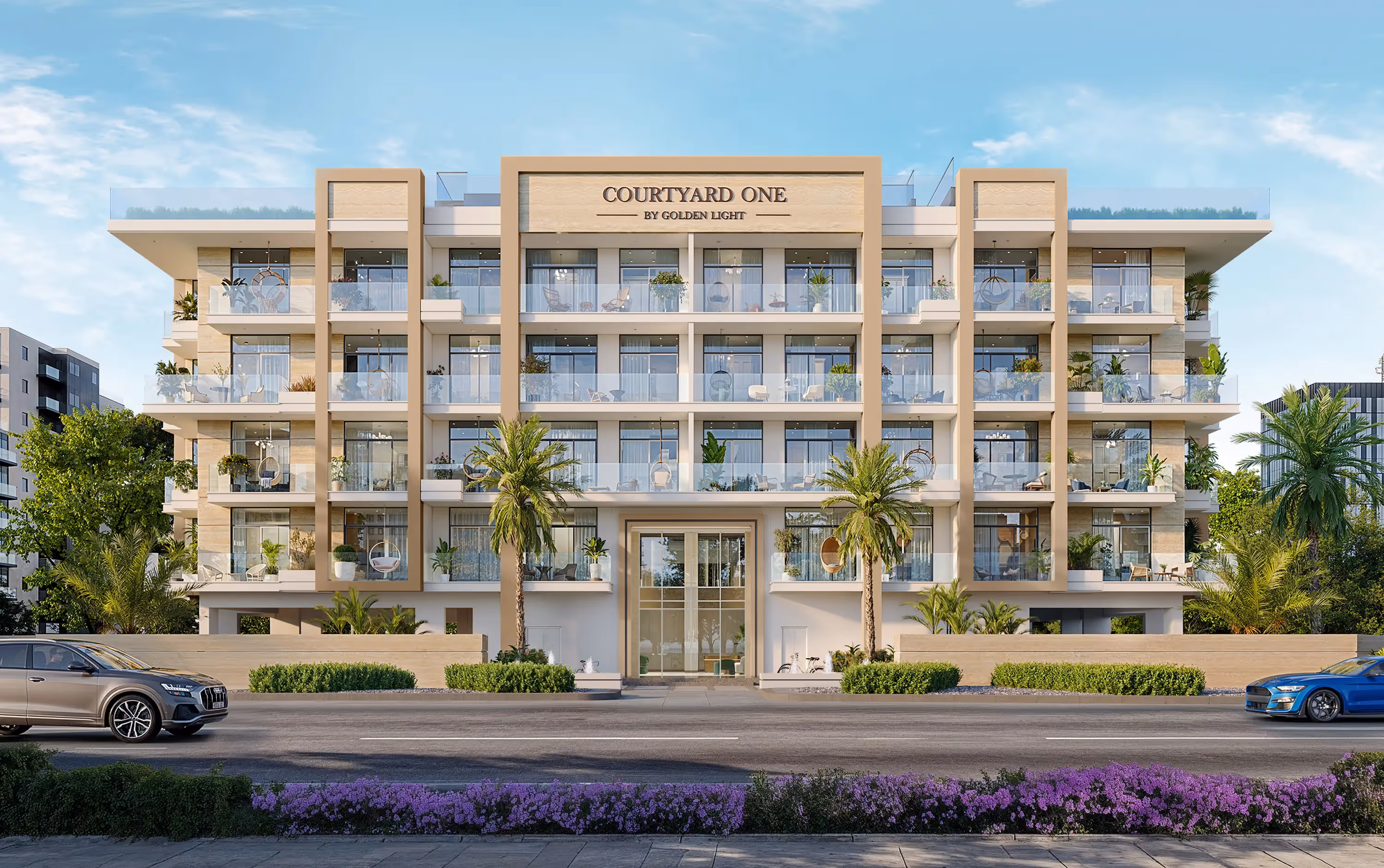 GOLDEN LIGHT "Courtyard One"