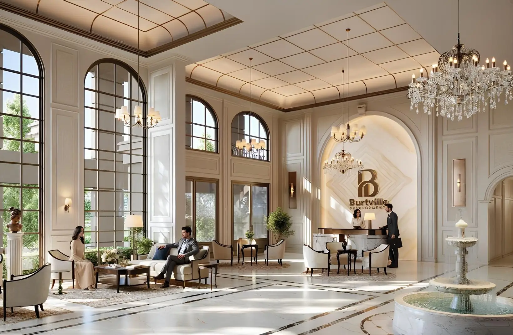 BURTVILLE "Bab Al Qasr Garden Residence 66"