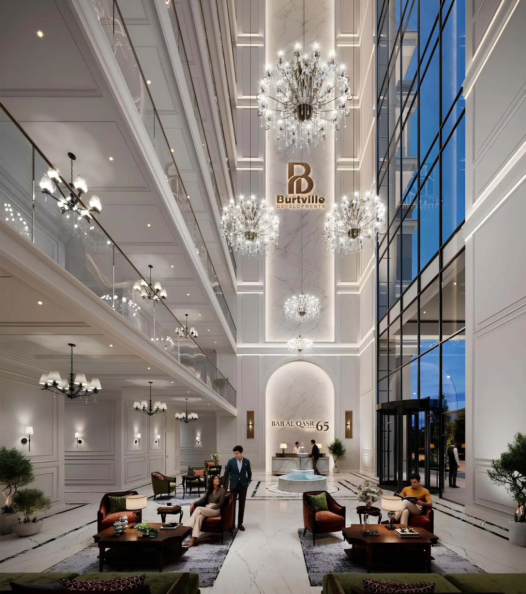 BURTVILLE "Bab Al Qasr Garden 65"