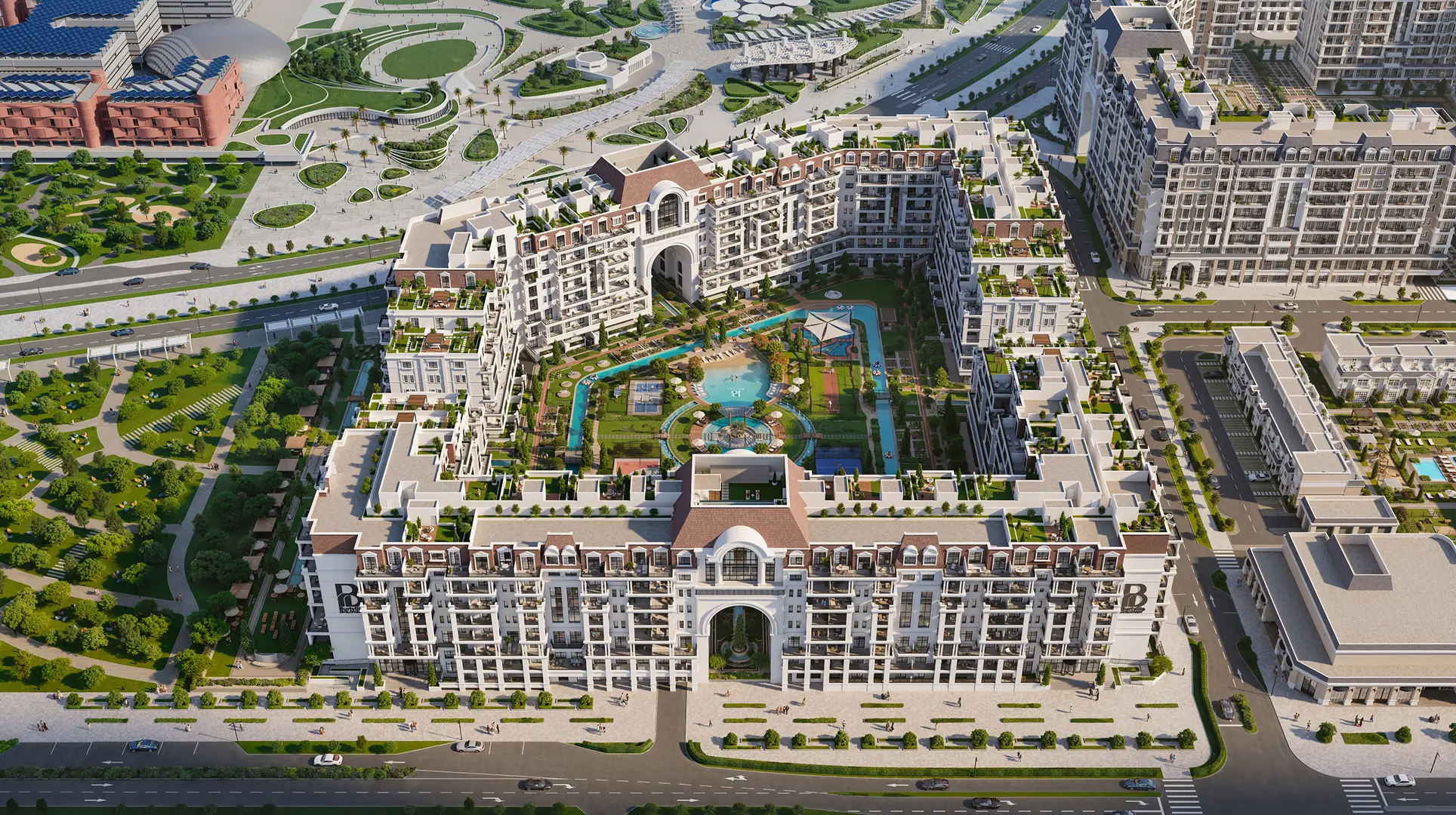 BURTVILLE "Bab Al Qasr Garden 65"