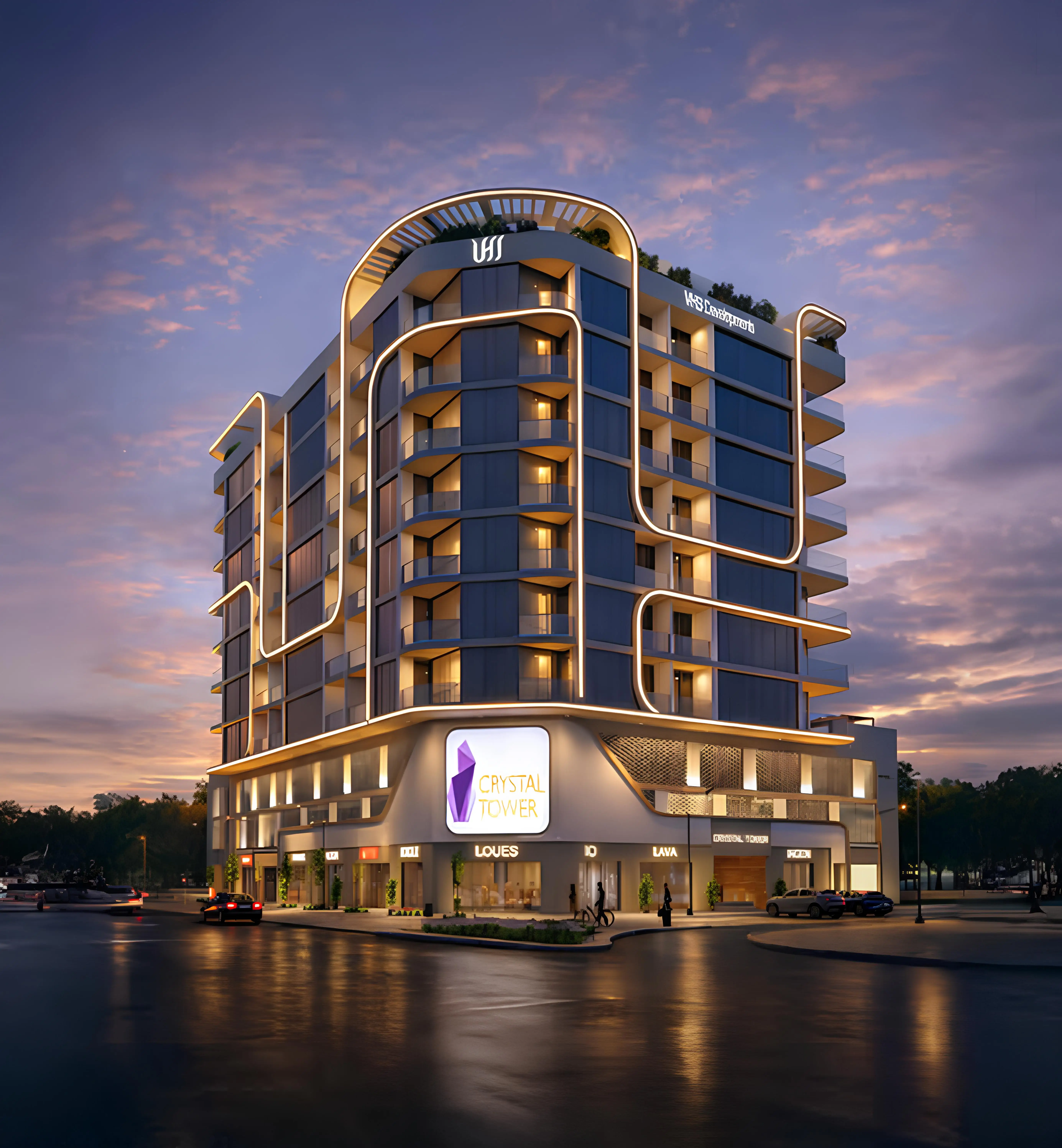ALCENZA PROPERTIES "Crystal Tower"