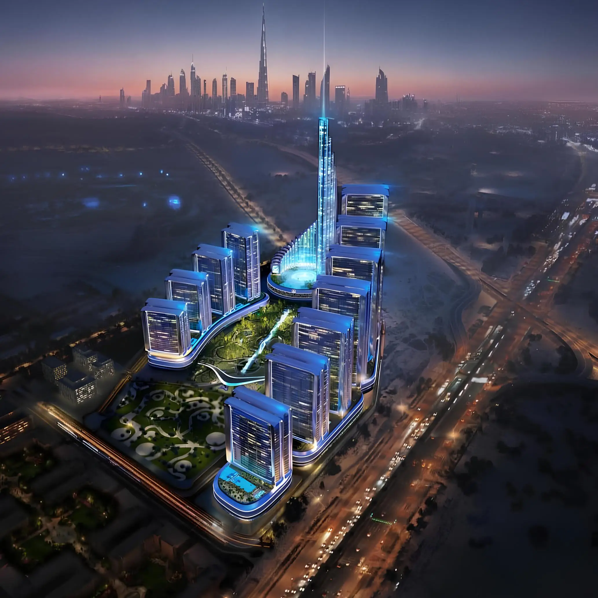 BINGHATTI "Mercedes-Benz Places – Binghatti City – Vision Iconic"