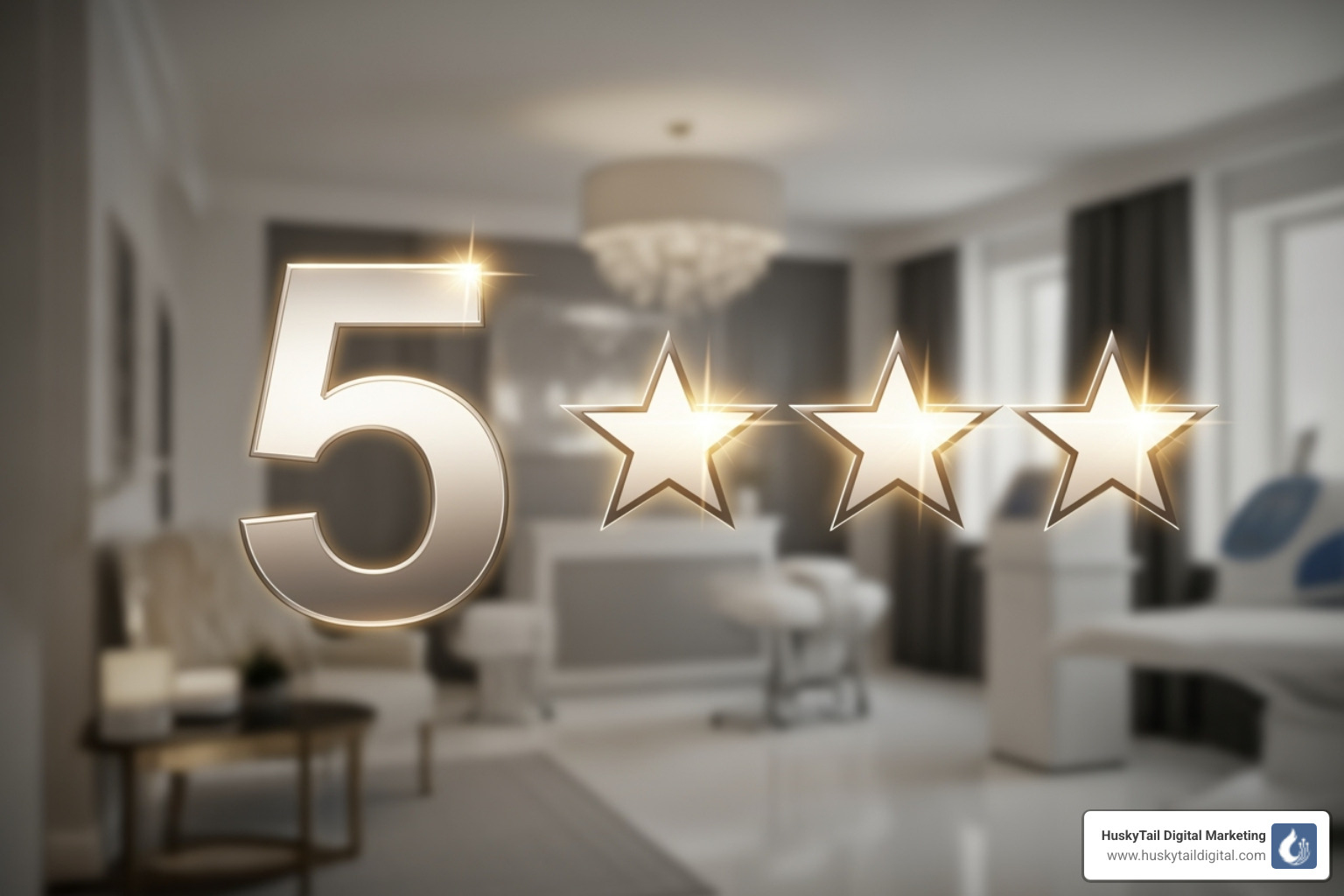 5-star review for a med spa with a professional reply - local seo for med spas in san francisco