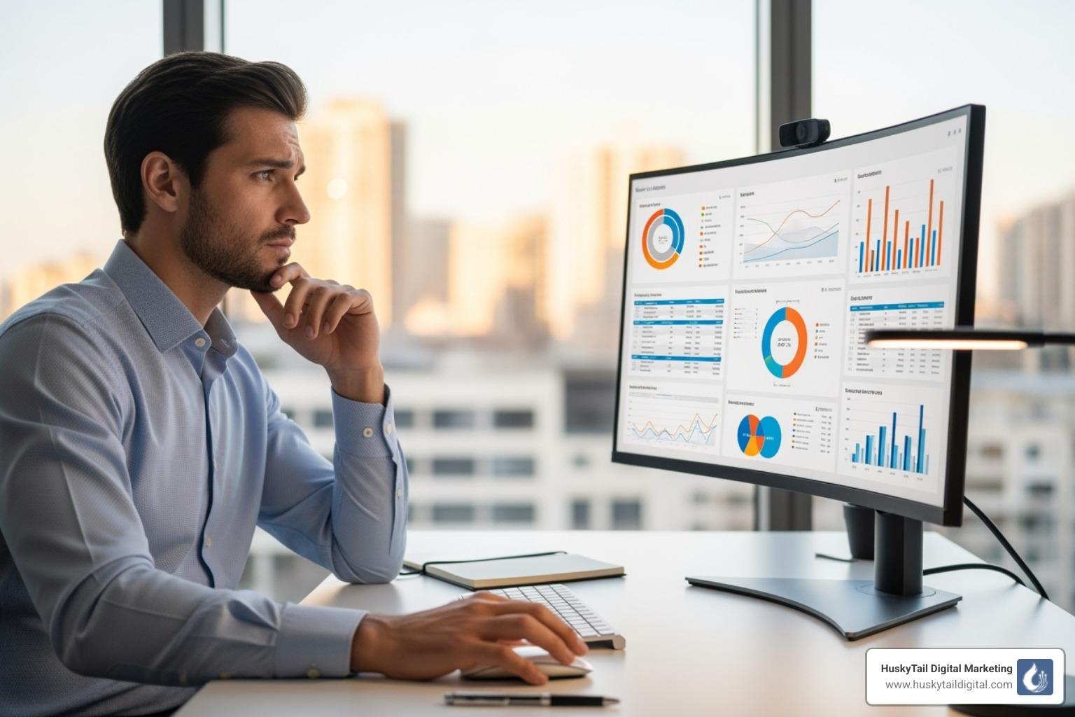 A person evaluating multiple options on a computer screen - san diego seo agency A person evaluating multiple options on a computer screen - san diego seo agency