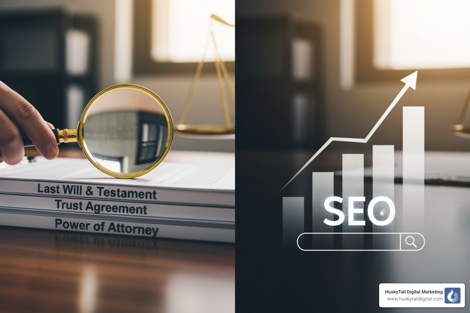 image showing a website on a mobile phone, highlighting its responsiveness - estate planning seo image showing a website on a mobile phone, highlighting its responsiveness - estate planning seo