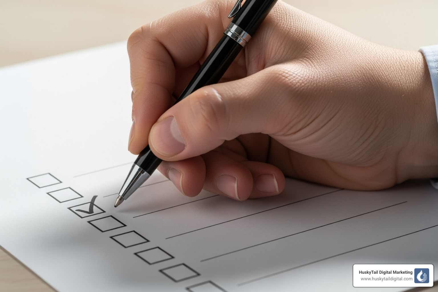 Image of a checklist with items like "Automatic Backups," "Core Updates," "Security Monitoring," "Performance Optimization" checked off - do i need managed wordpress hosting Image of a checklist with items like "Automatic Backups," "Core Updates," "Security Monitoring," "Performance Optimization" checked off - do i need managed wordpress hosting