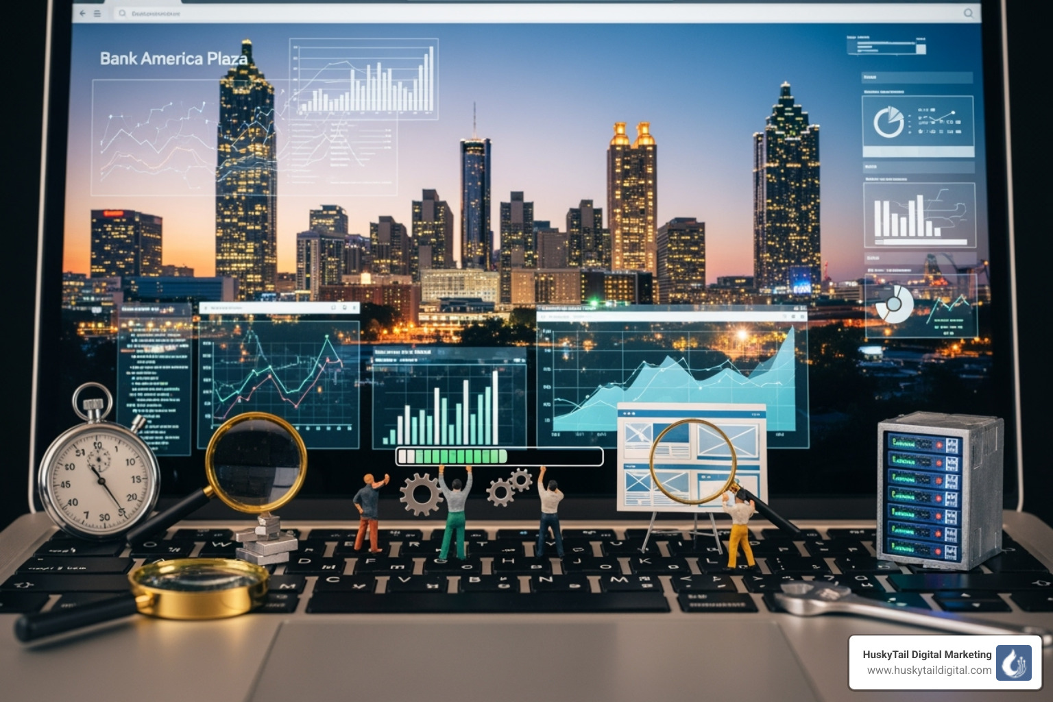 user interacting with a website on multiple devices (desktop, tablet, phone) - website optimization Atlanta user interacting with a website on multiple devices (desktop, tablet, phone) - website optimization Atlanta