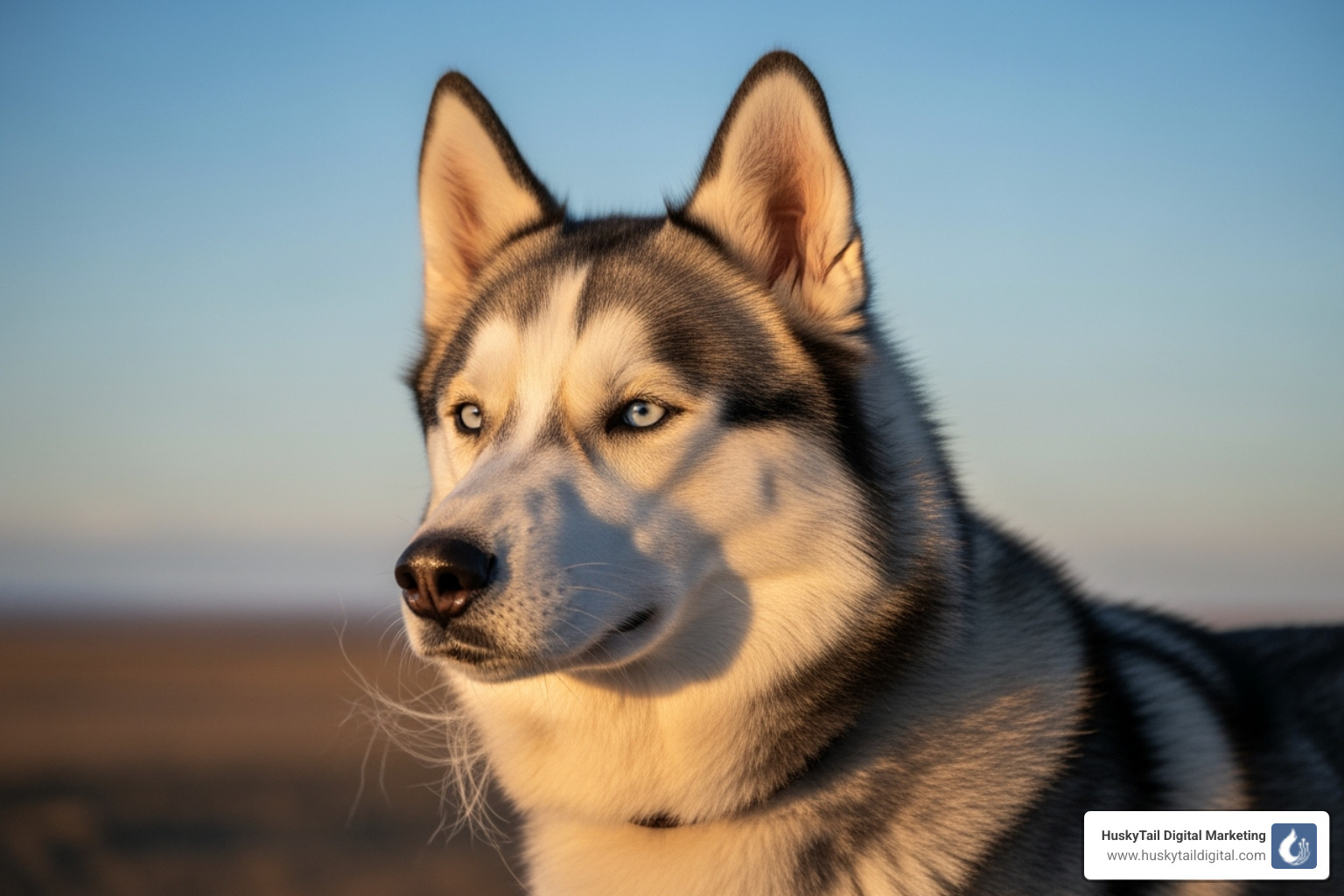 husky dog looking forward, symbolizing leadership and forward momentum - seo consultant husky dog looking forward, symbolizing leadership and forward momentum - seo consultant