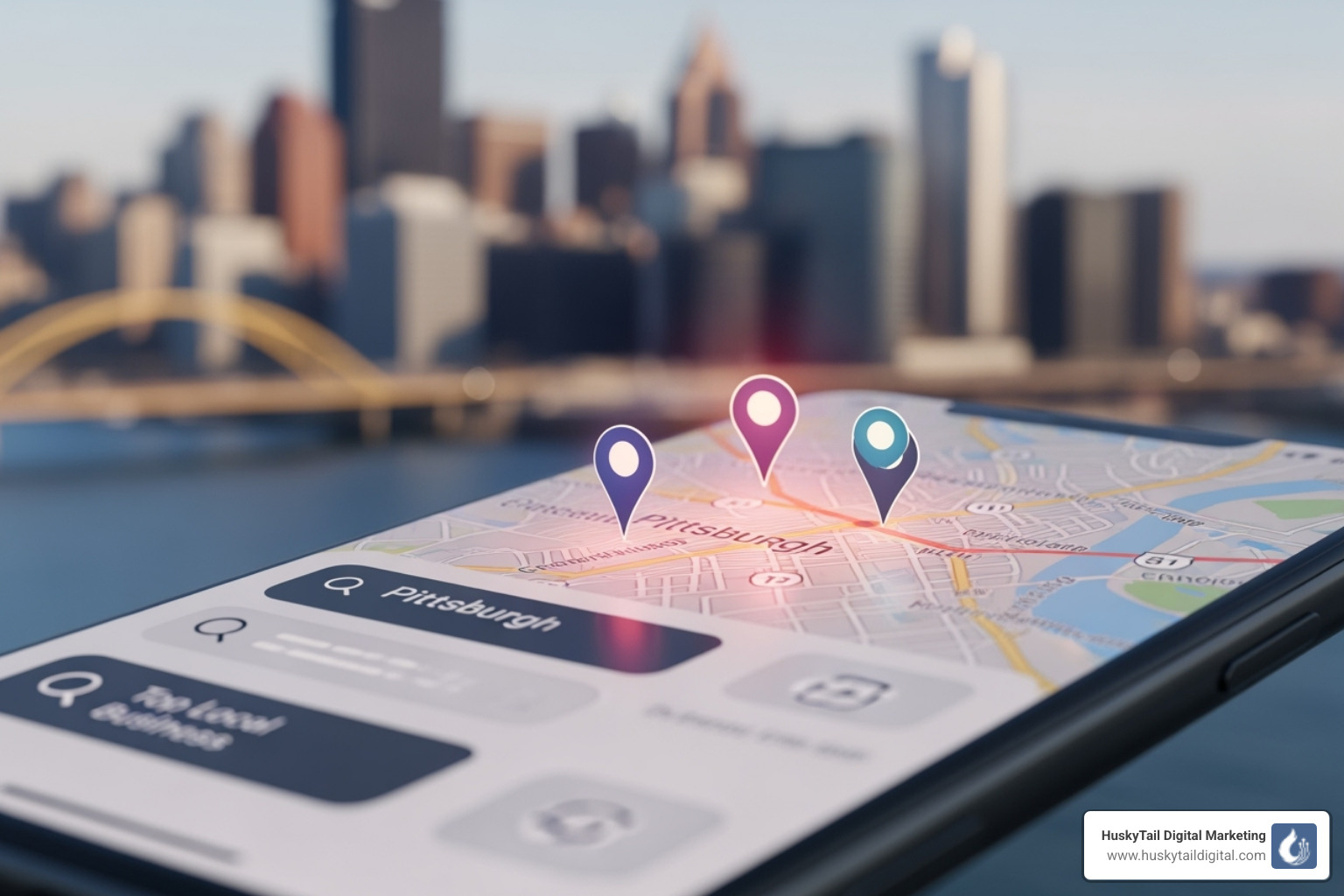 Google Local 3-Pack for a "Pittsburgh plumber" search - improve search engine rankings pittsburgh Google Local 3-Pack for a "Pittsburgh plumber" search - improve search engine rankings pittsburgh