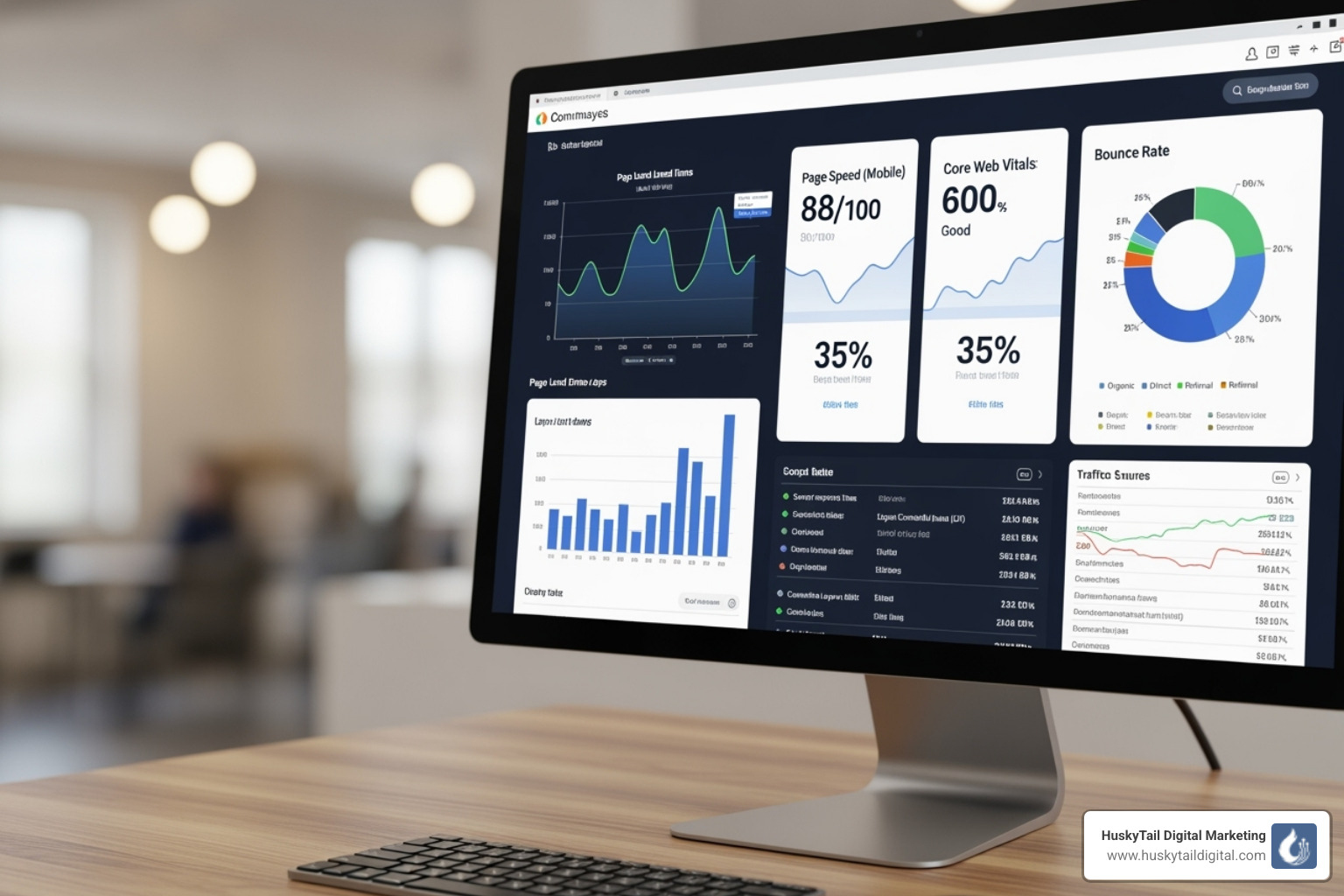 GTmetrix performance report - wordpress website optimization techniques