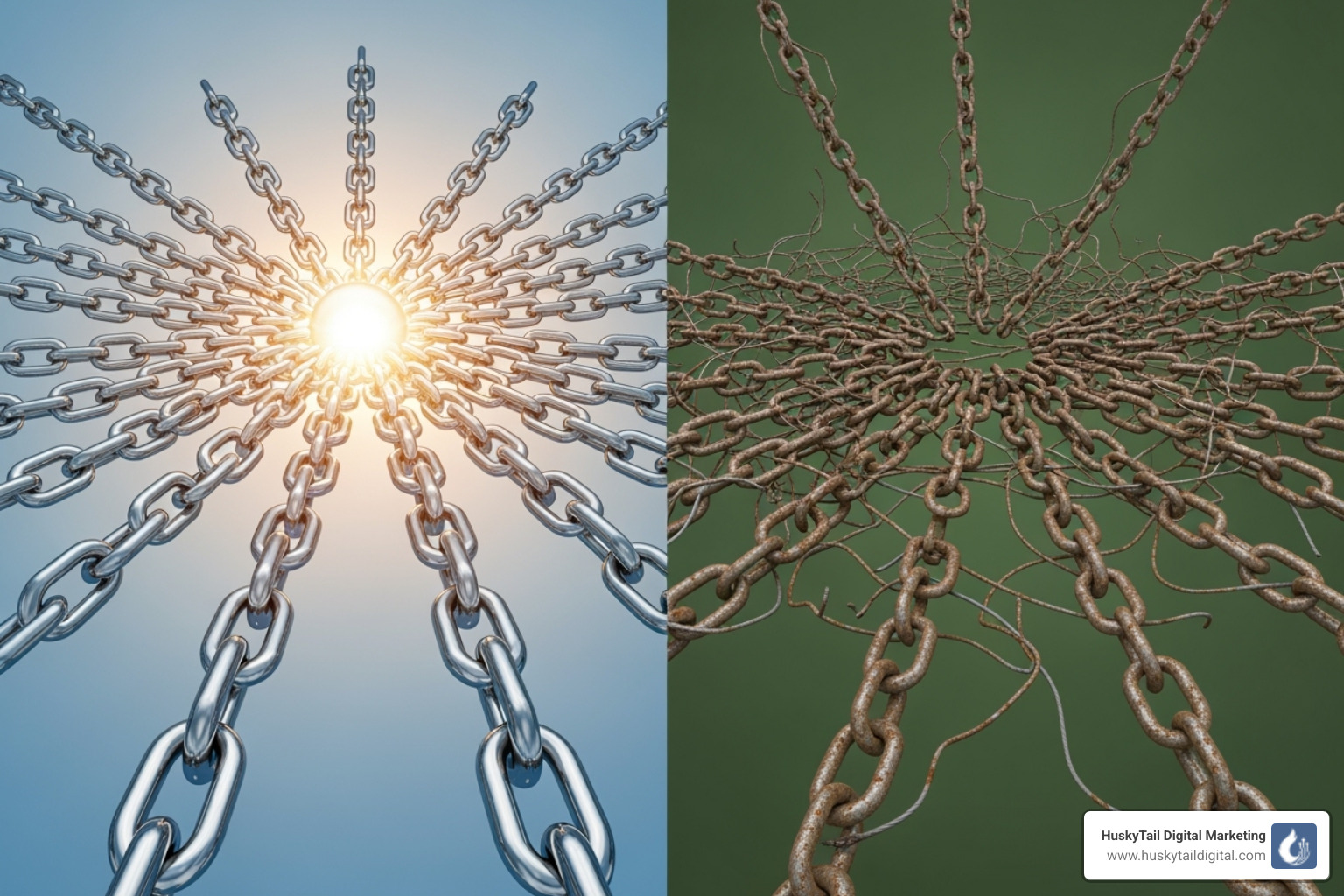 Good vs bad backlinks - plumber seo