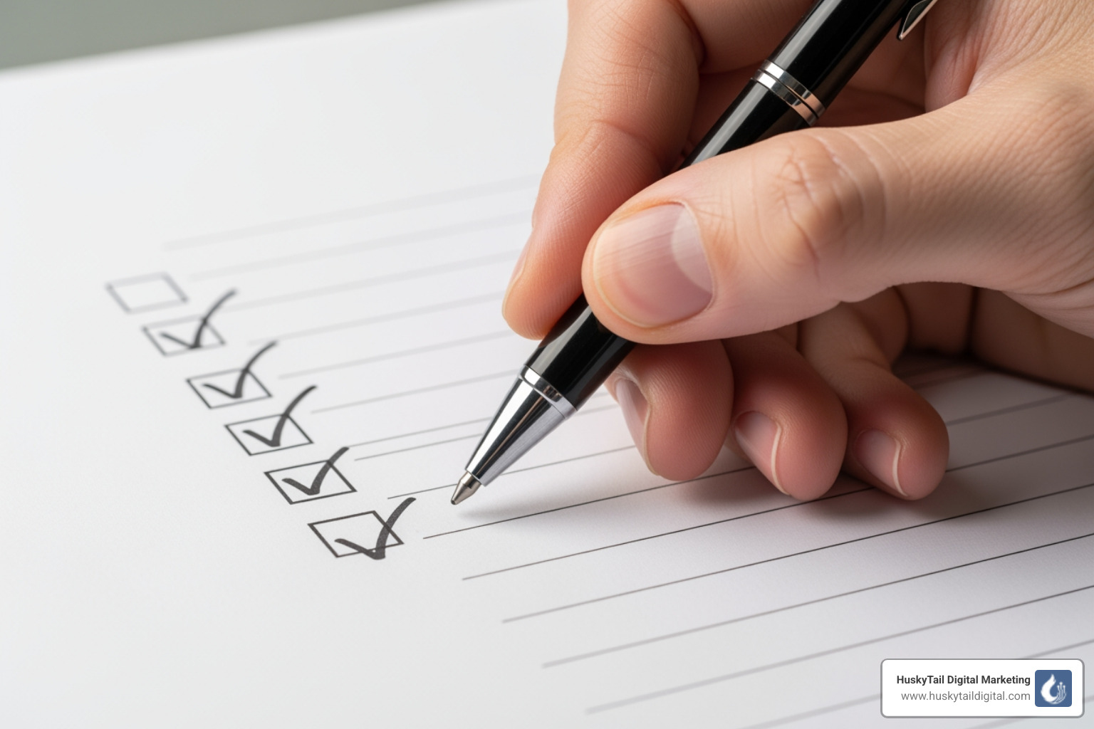 Checklist with items like "Local Expertise" and "Proven Results" ticked off - miami reputation management Checklist with items like "Local Expertise" and "Proven Results" ticked off - miami reputation management