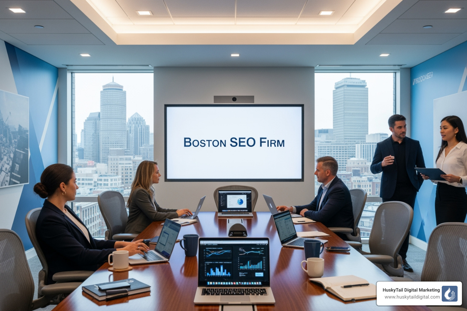 Map of Boston with common SEO pitfalls marked with red X's - boston seo firm Map of Boston with common SEO pitfalls marked with red X's - boston seo firm