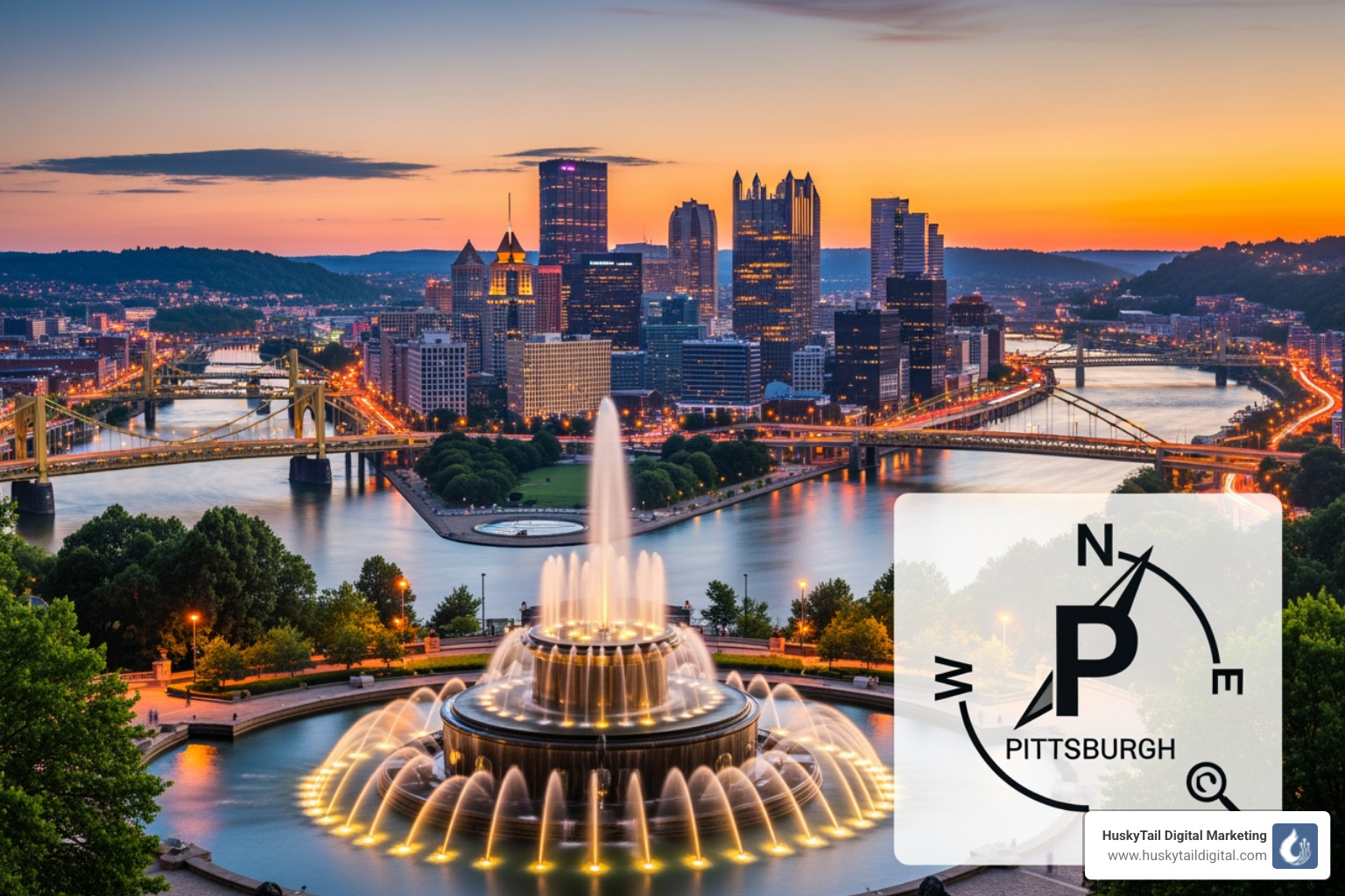 Diagram showing a blended paid and organic search strategy, with arrows connecting SEO, PPC, Social Media, and Content Marketing, all leading to increased traffic and conversions - pittsburgh local seo company Diagram showing a blended paid and organic search strategy, with arrows connecting SEO, PPC, Social Media, and Content Marketing, all leading to increased traffic and conversions - pittsburgh local seo company