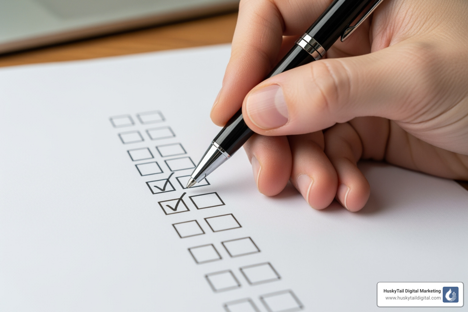 checklist showing core local SEO components - local seo new york ny