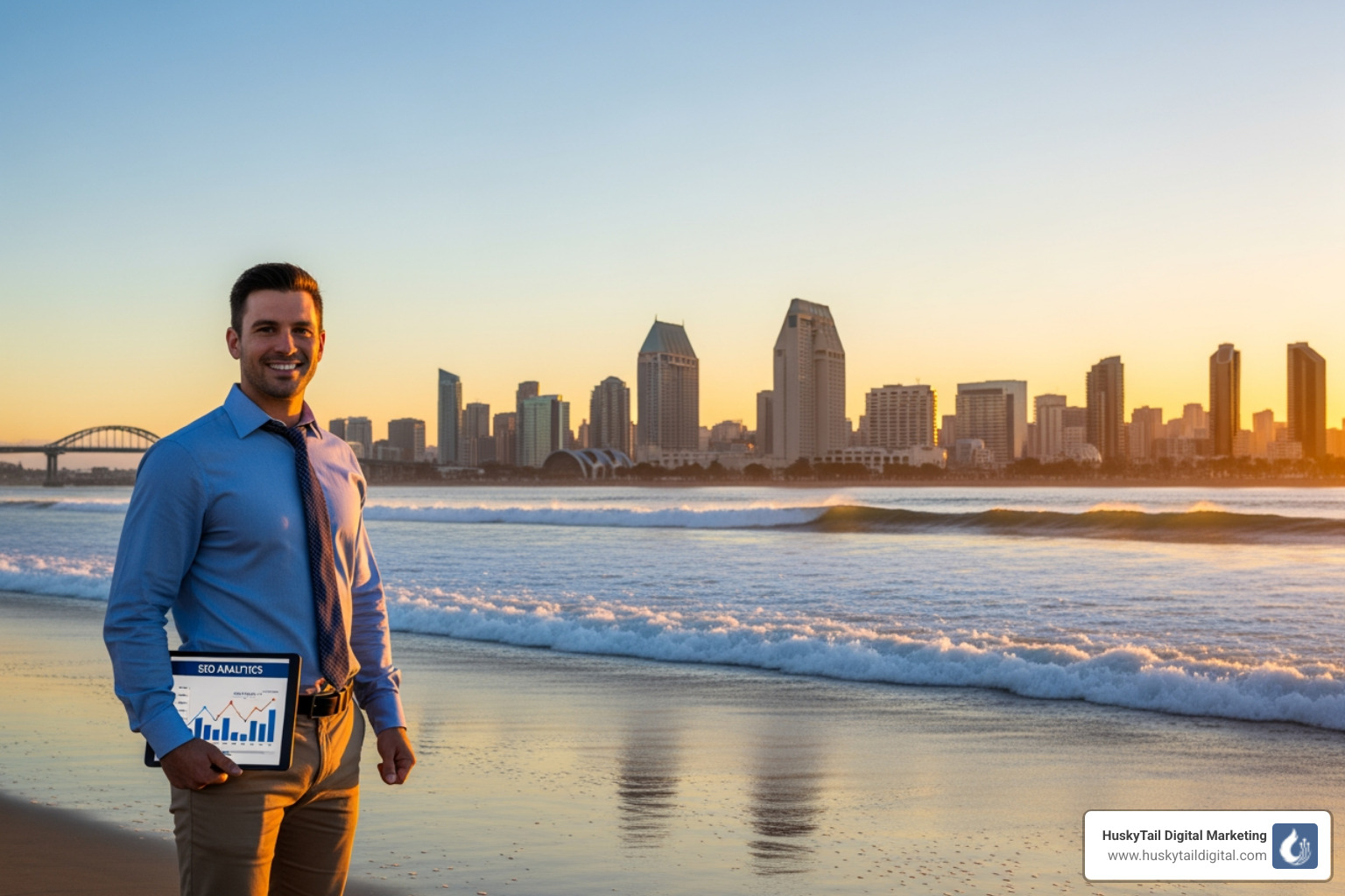 Graph showing SEO traffic growth over 12 months - San Diego SEO expert