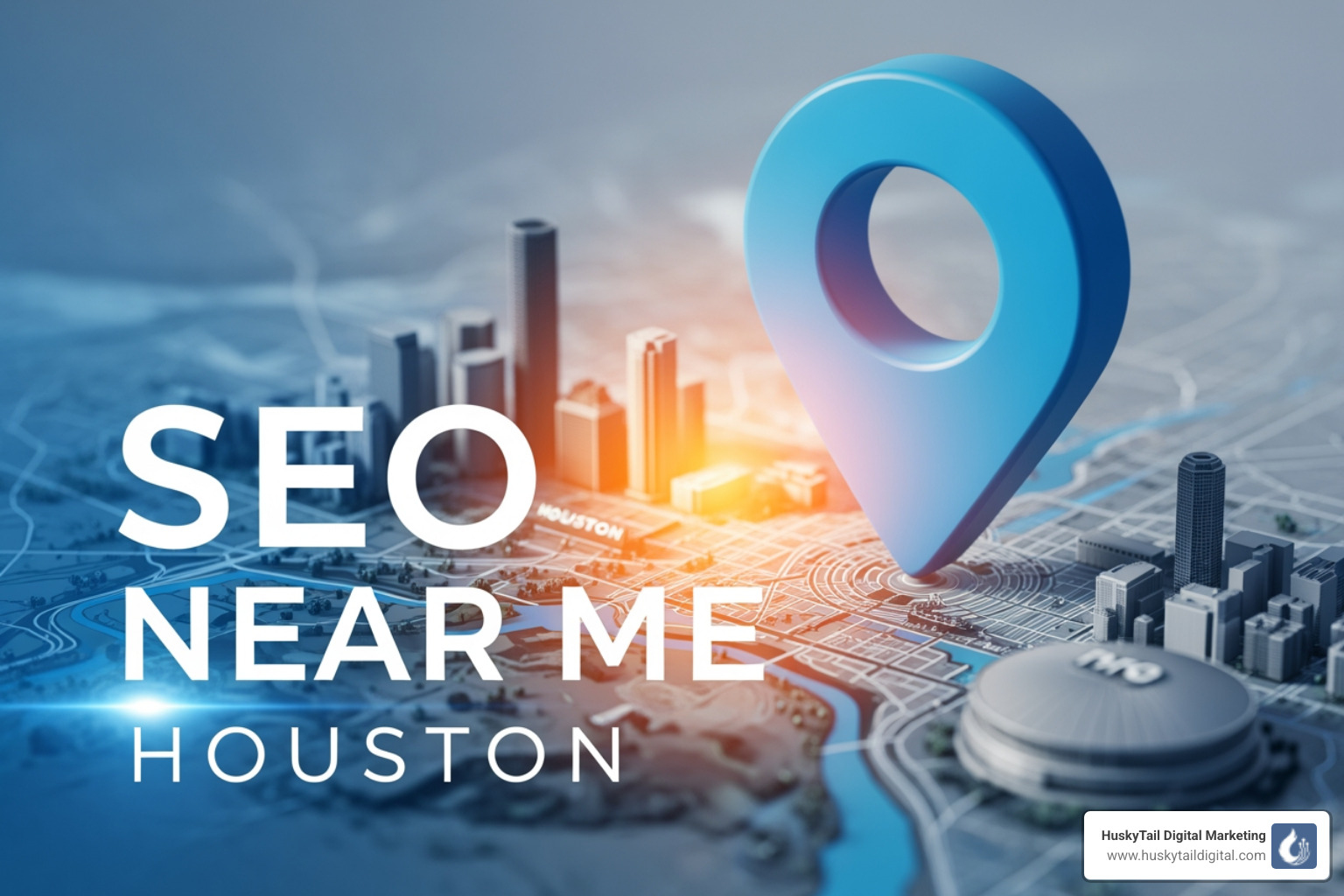 Google's Local Pack results for a Houston-based search - SEO near me Houston