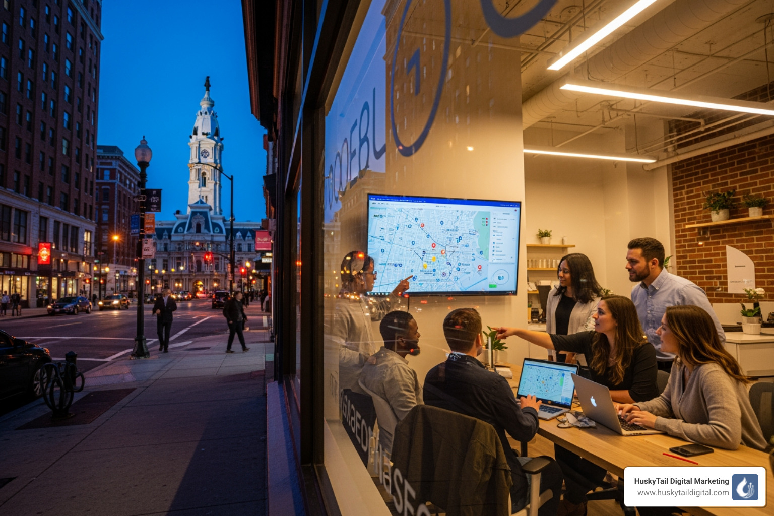 Dashboard showing local SEO analytics and growth with various metrics like local rankings, traffic, and leads - local seo agency philadelphia