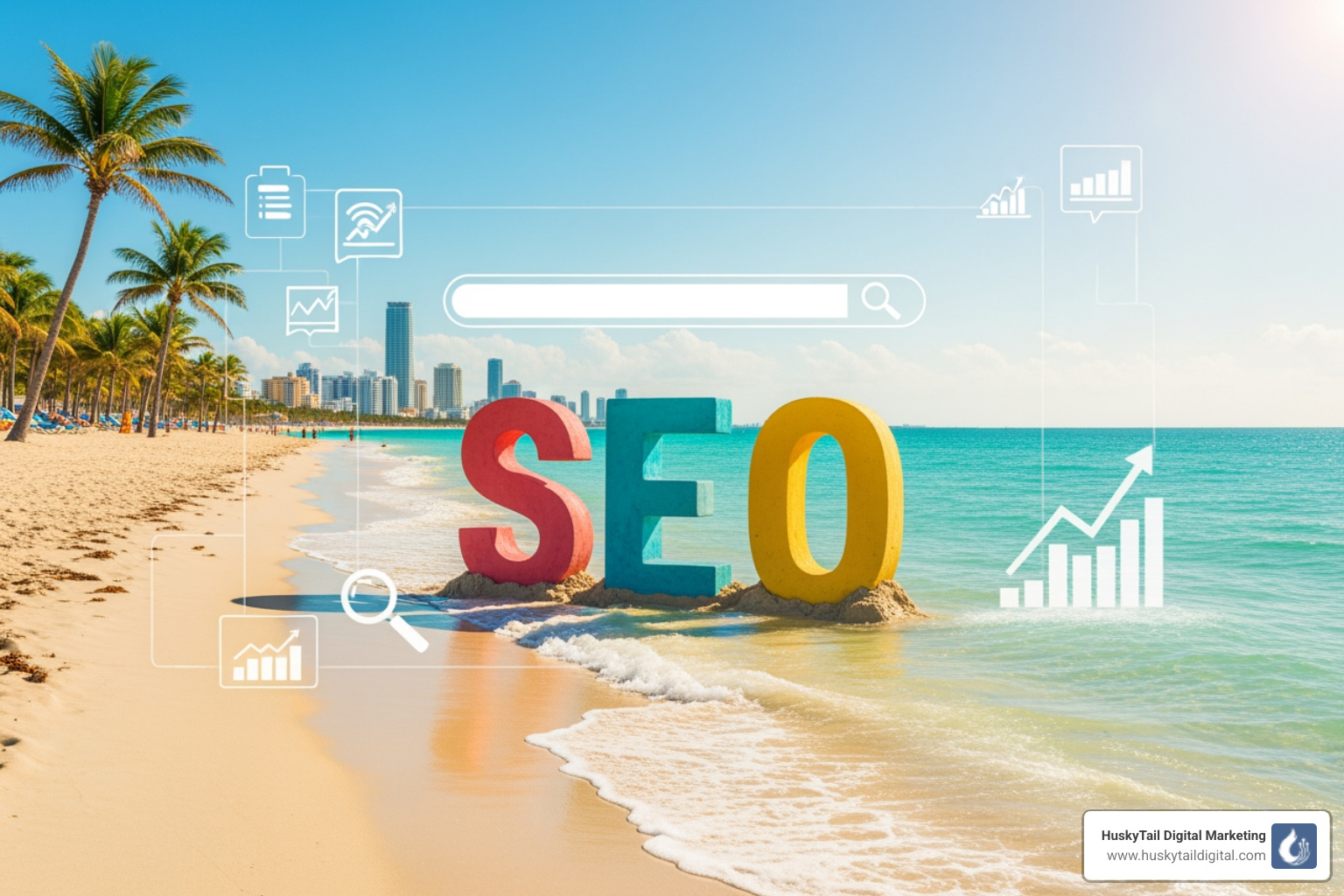 Google Maps local pack for a Miami search - miami fl seo