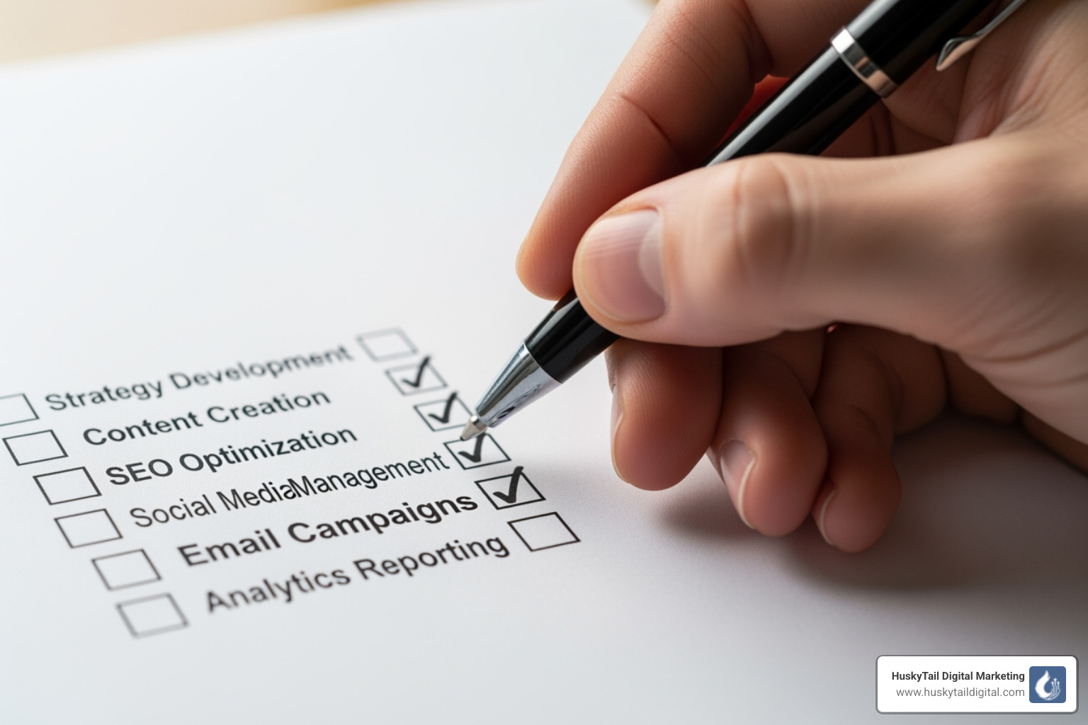 checklist of SEO features - seo packages for small & medium sized local businesses