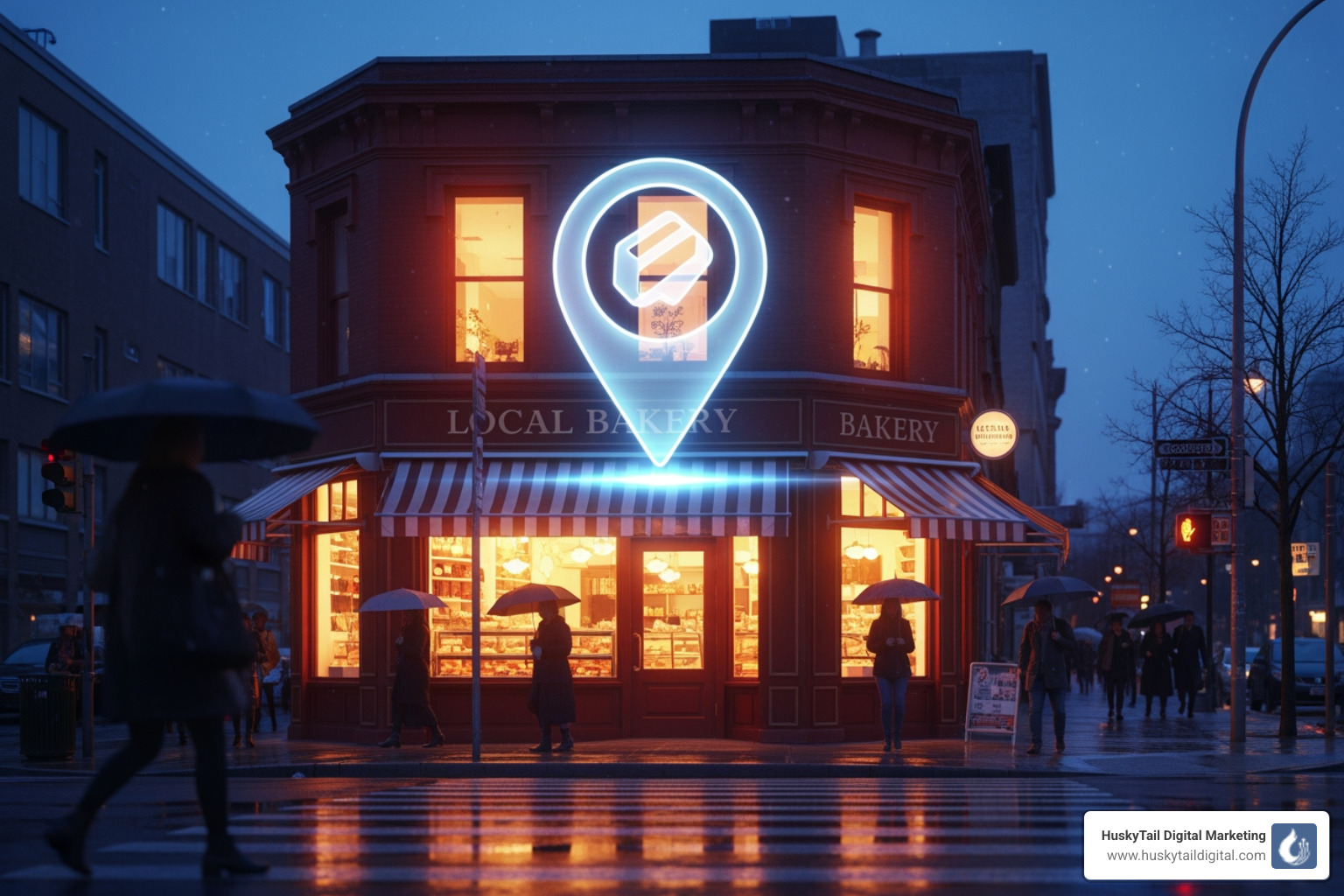 local business storefront with digital map pin - local search optimization services local business storefront with digital map pin - local search optimization services