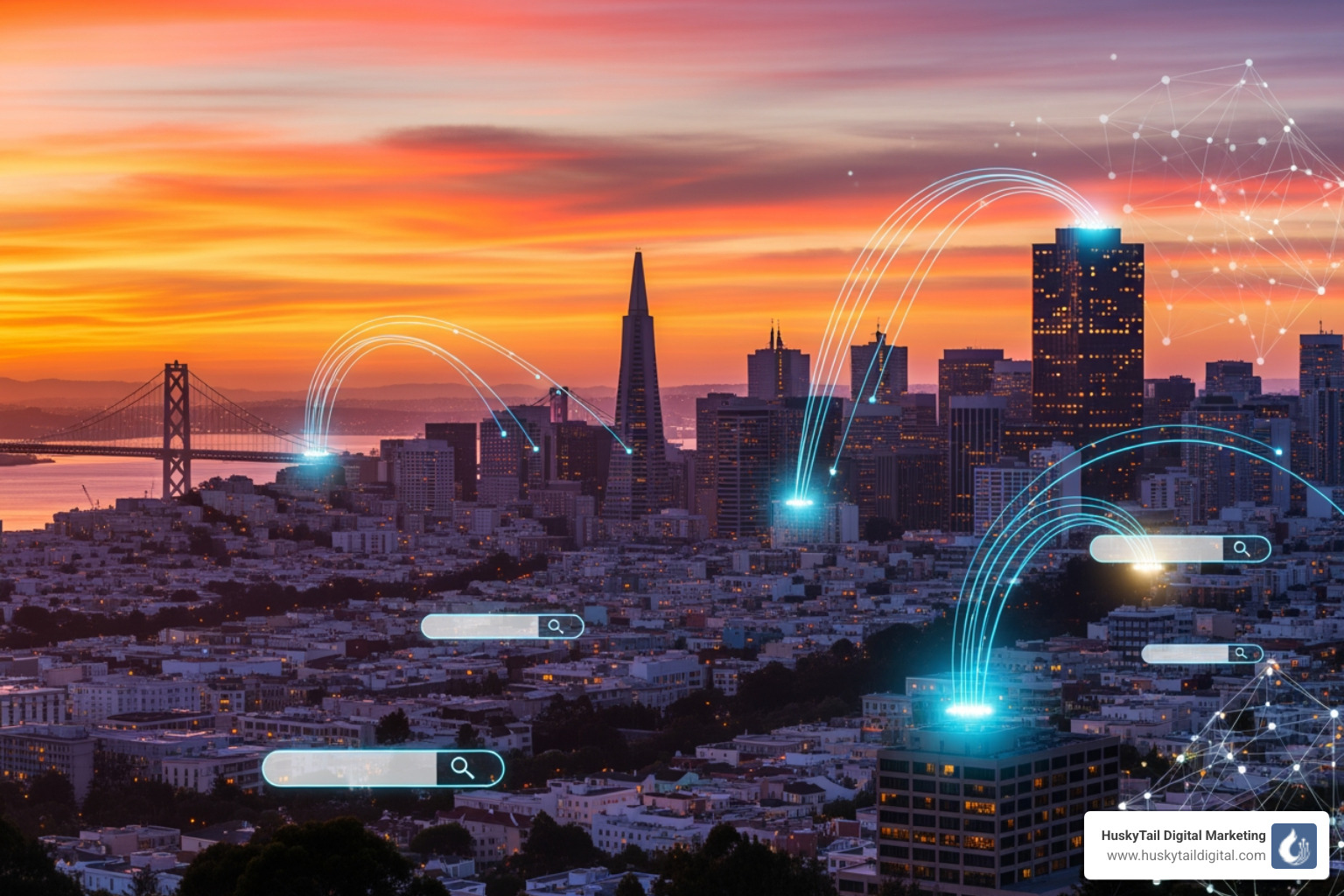 California business landscape with digital marketing elements - seo companies california California business landscape with digital marketing elements - seo companies california