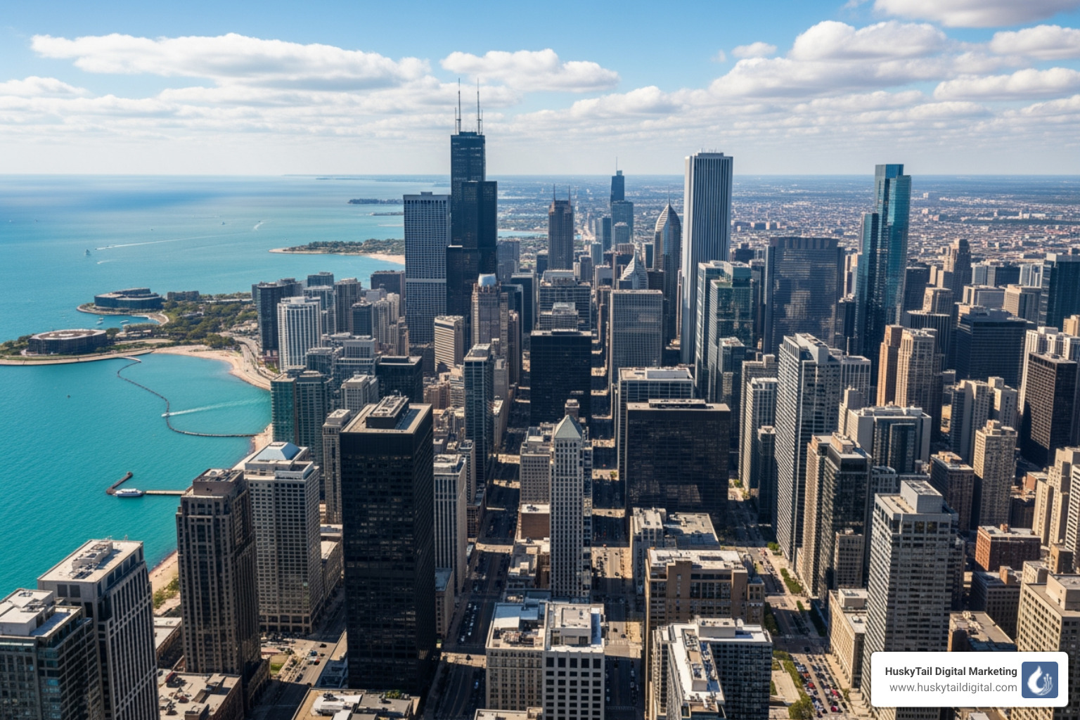 chicago skyline - chicago seo services