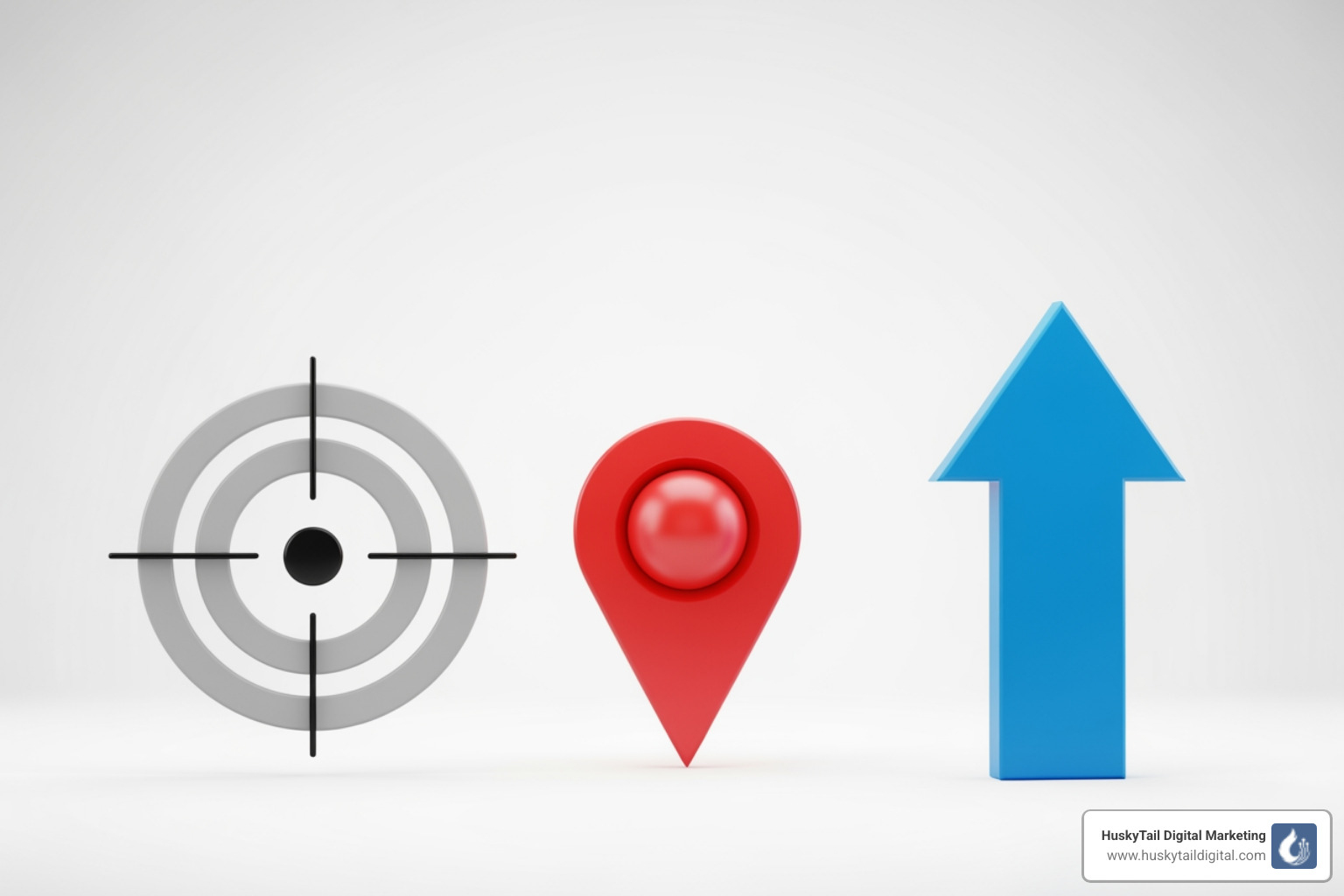 Image illustrating Google's three main local ranking factors: Relevance, Distance, and Prominence - affordable local seo services in dallas