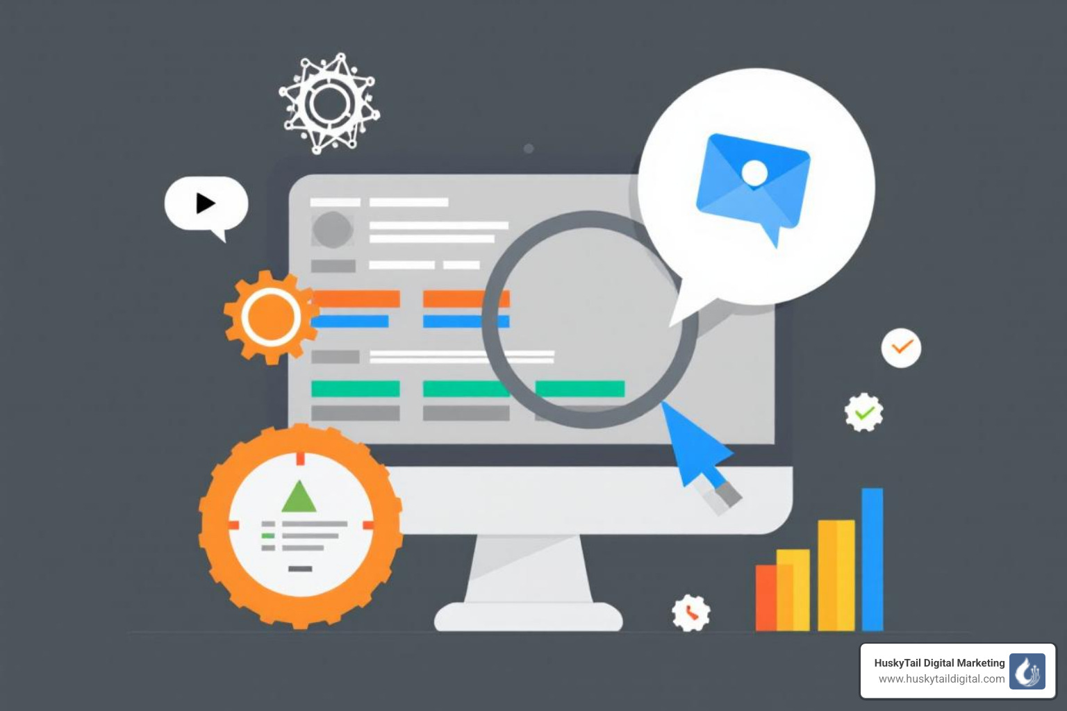 Graph showing significant organic traffic growth over time. - google seo consultant