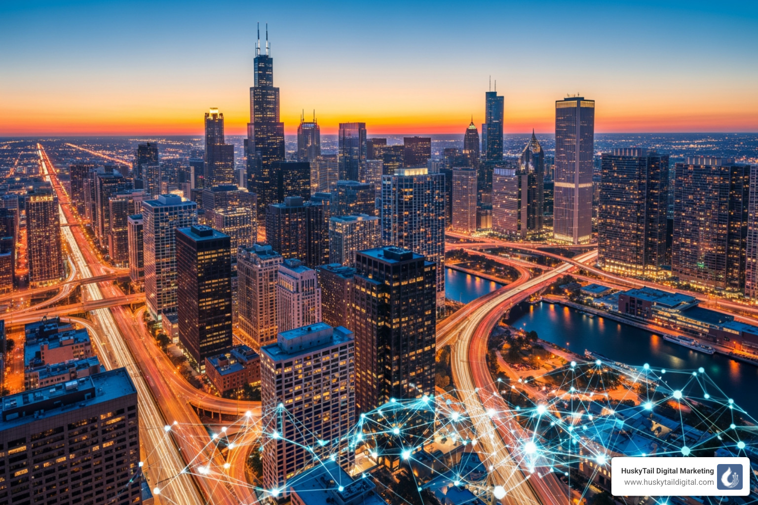 Digital analytics dashboard showing local traffic growth - chicago local seo firm Digital analytics dashboard showing local traffic growth - chicago local seo firm